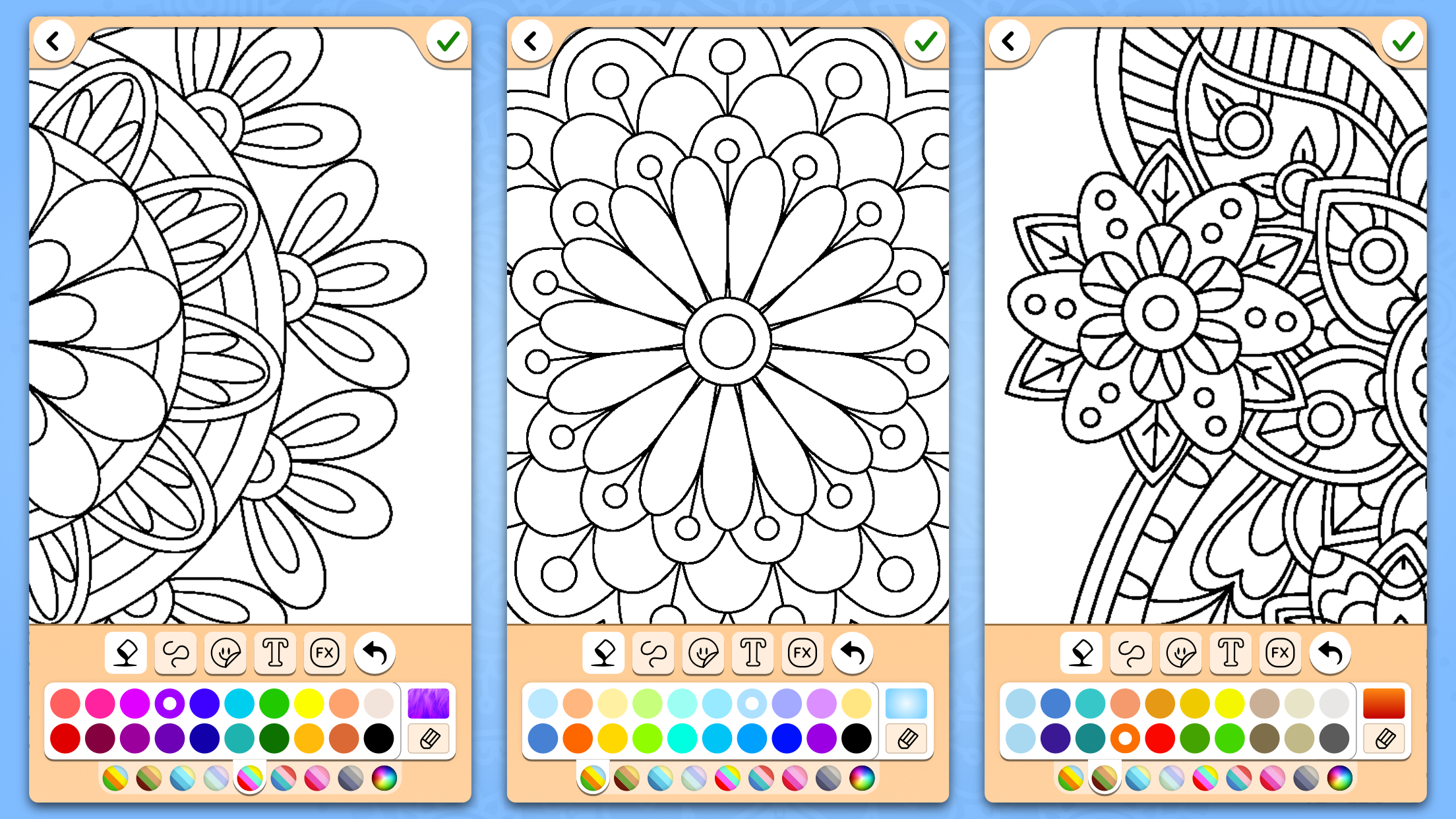 اسکرین شات 1 بازی Mandala Coloring Pages