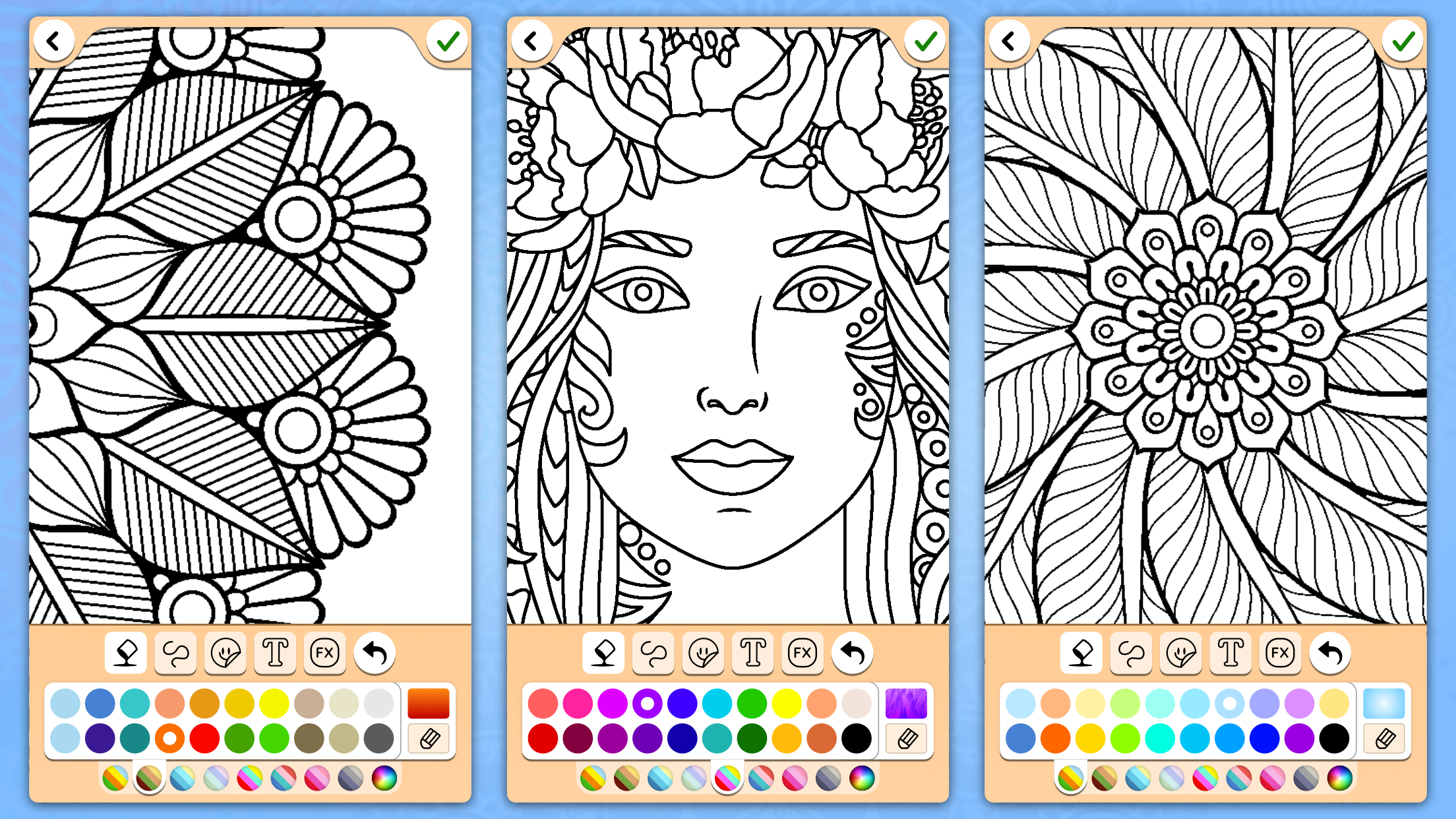 اسکرین شات 2 بازی Mandala Coloring Pages