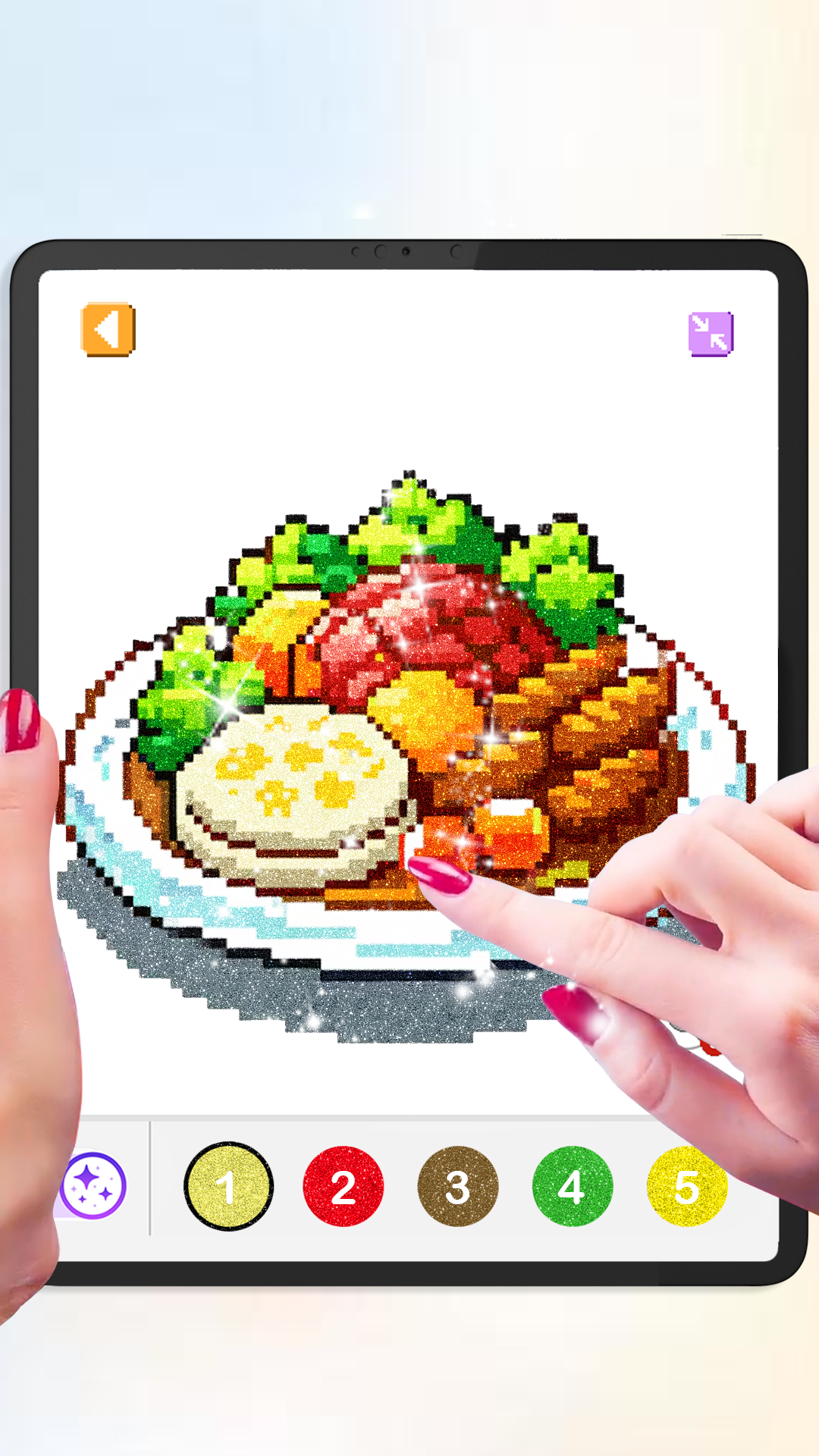 اسکرین شات 3 برنامه Pixel by Number® - Pixel Art