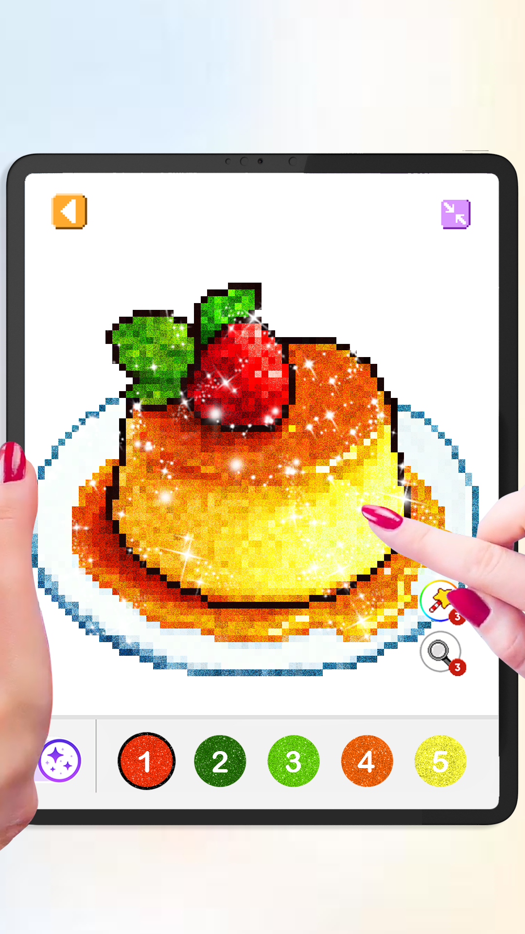 اسکرین شات 3 برنامه Pixel by Number® - Pixel Art