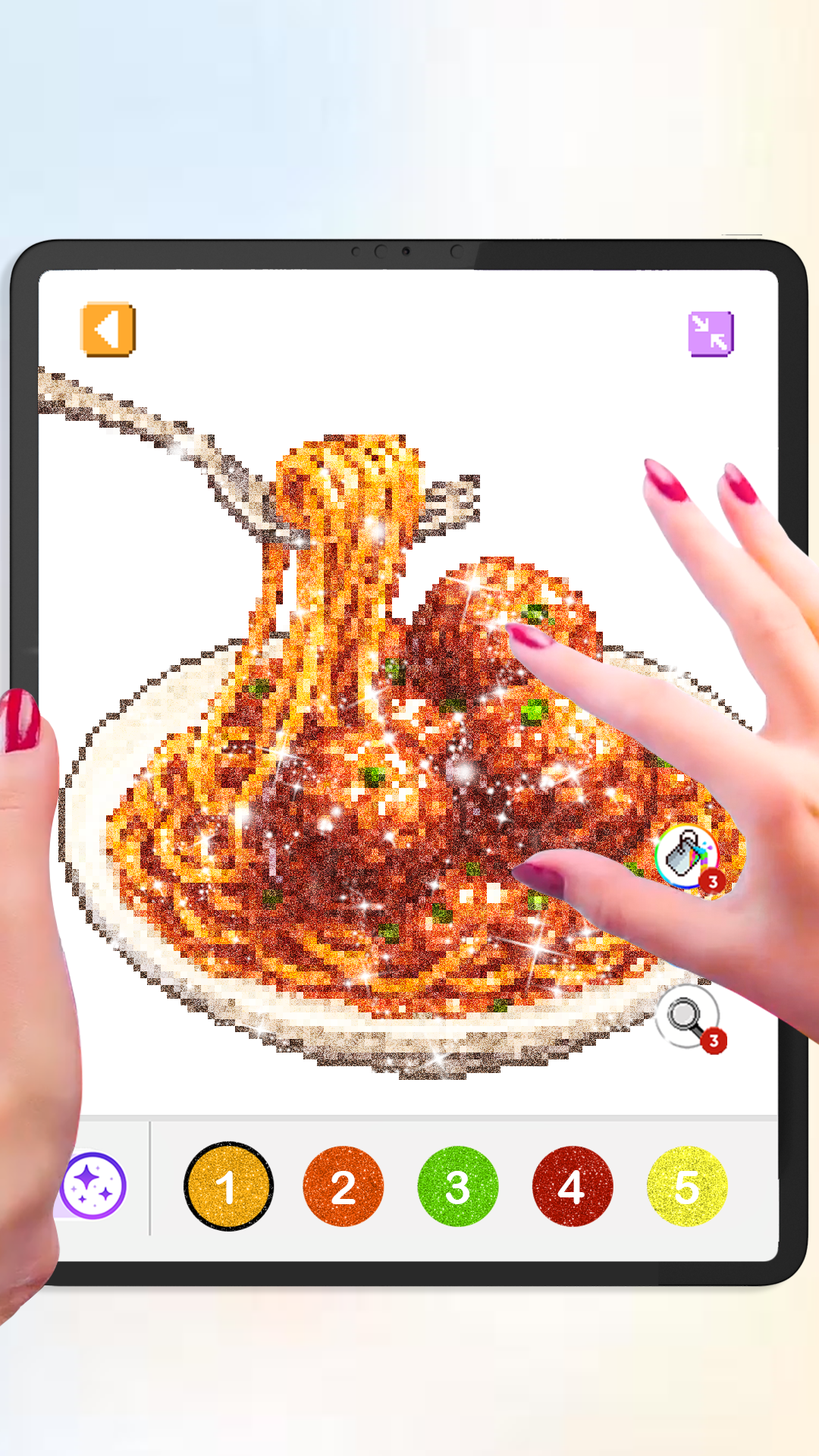 اسکرین شات 4 برنامه Pixel by Number® - Pixel Art