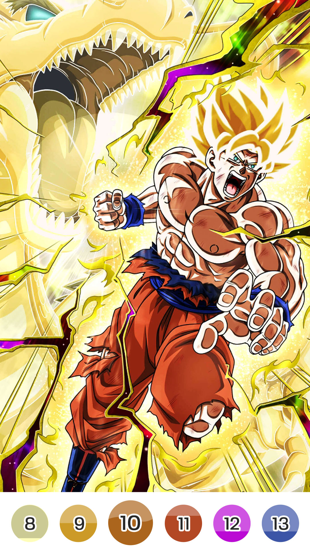 اسکرین شات 6 بازی Color Fan - Color By Number