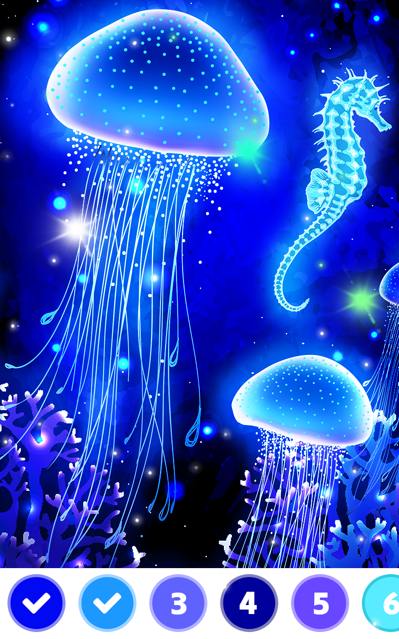 اسکرین شات 3 برنامه Color123 - Paint by Number