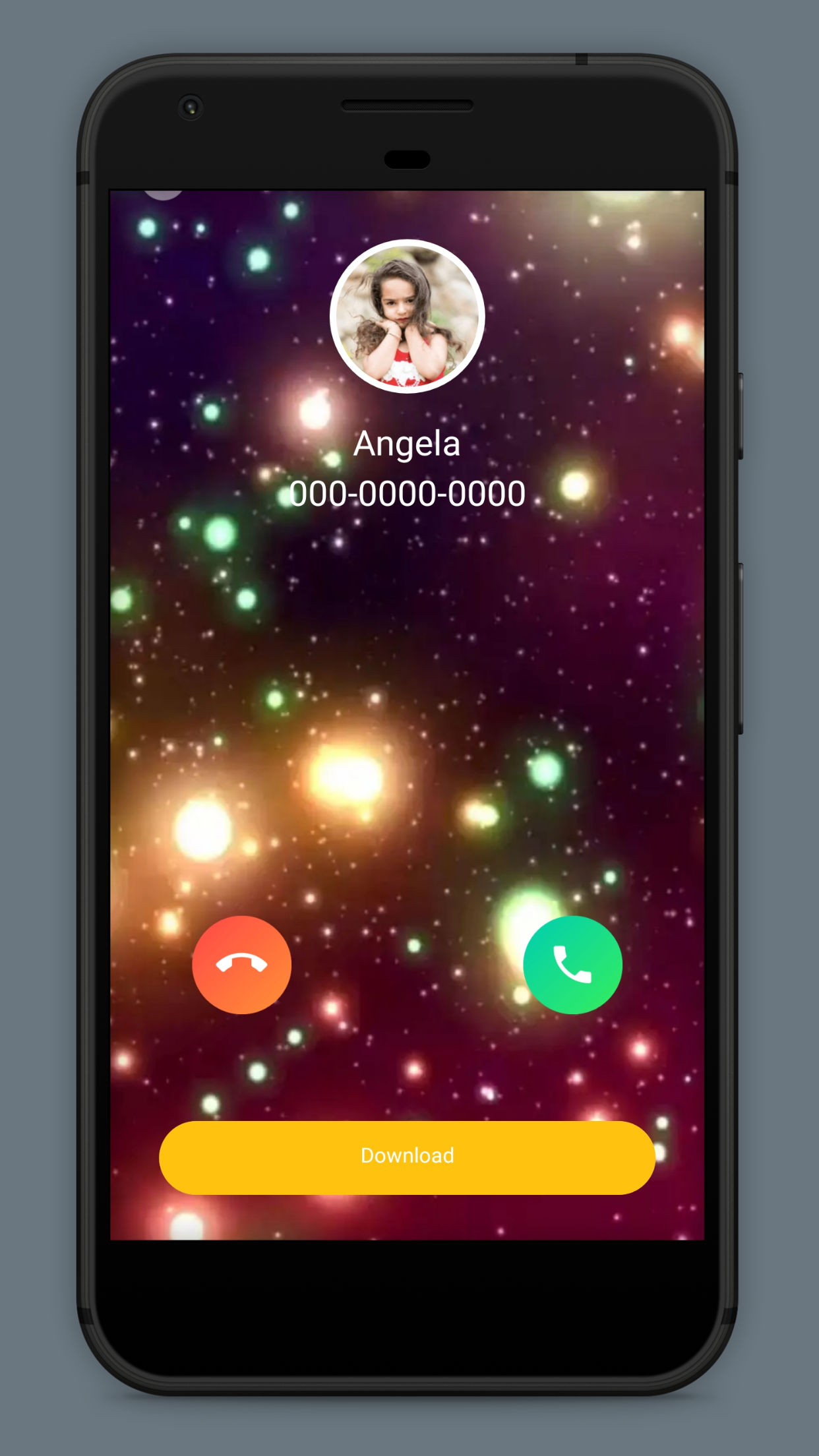 اسکرین شات 8 برنامه Color Call Flash - Call Screen