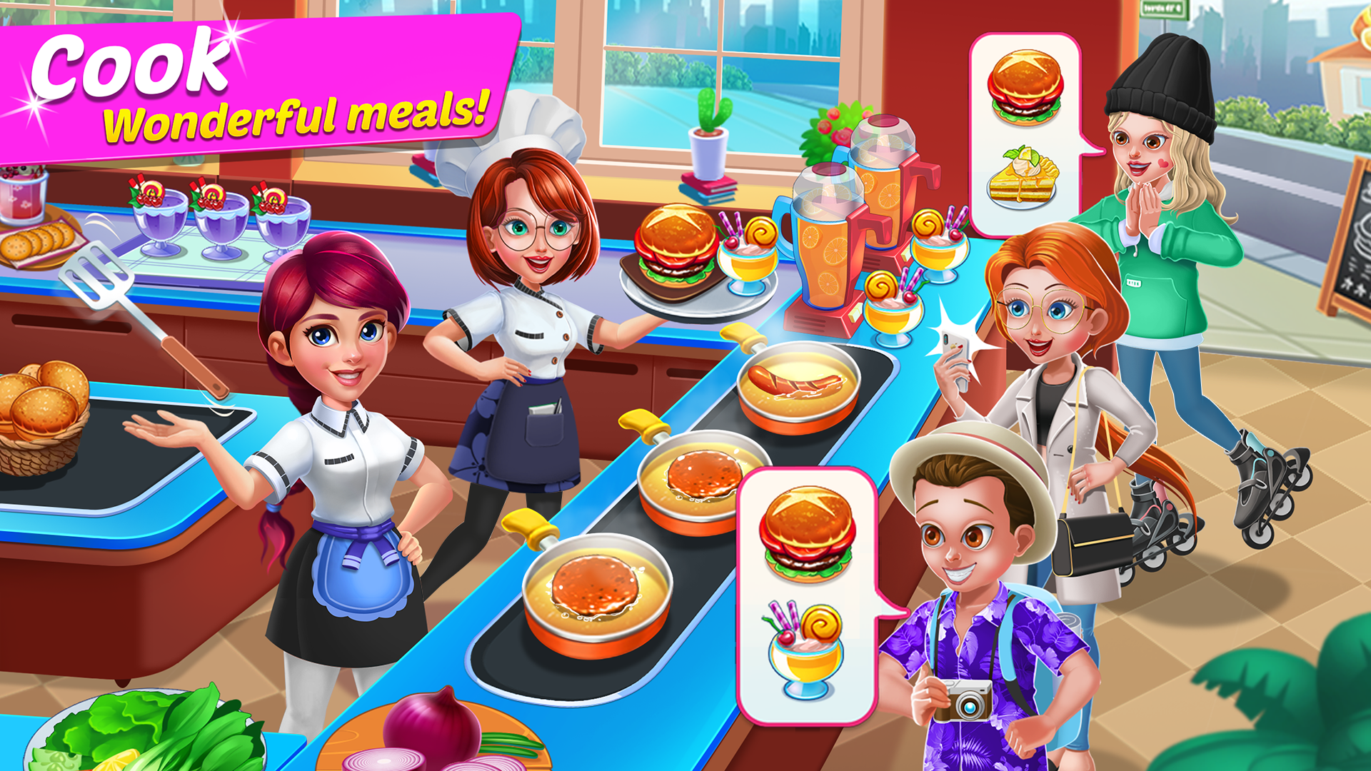 اسکرین شات 2 بازی kitchen Diary: Cooking games