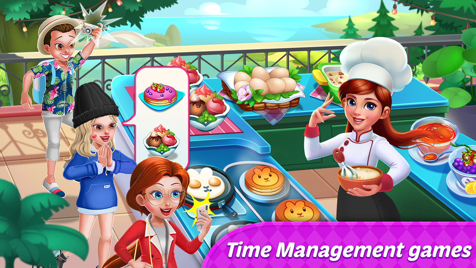 اسکرین شات 2 بازی Food Diary: Girls Cooking game