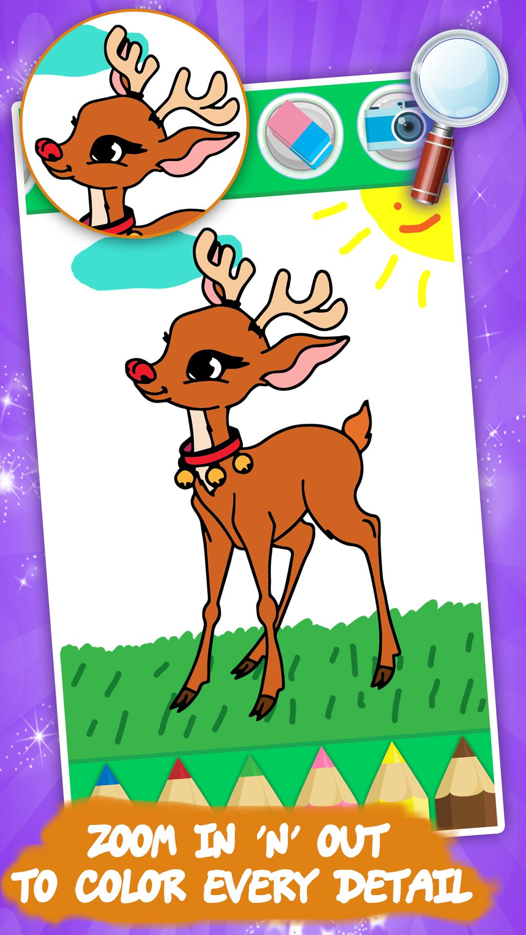 اسکرین شات 3 بازی Animal Coloring Games for Kids