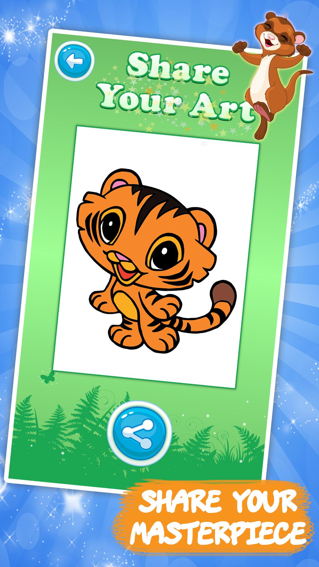 اسکرین شات 5 بازی Animal Coloring Games for Kids