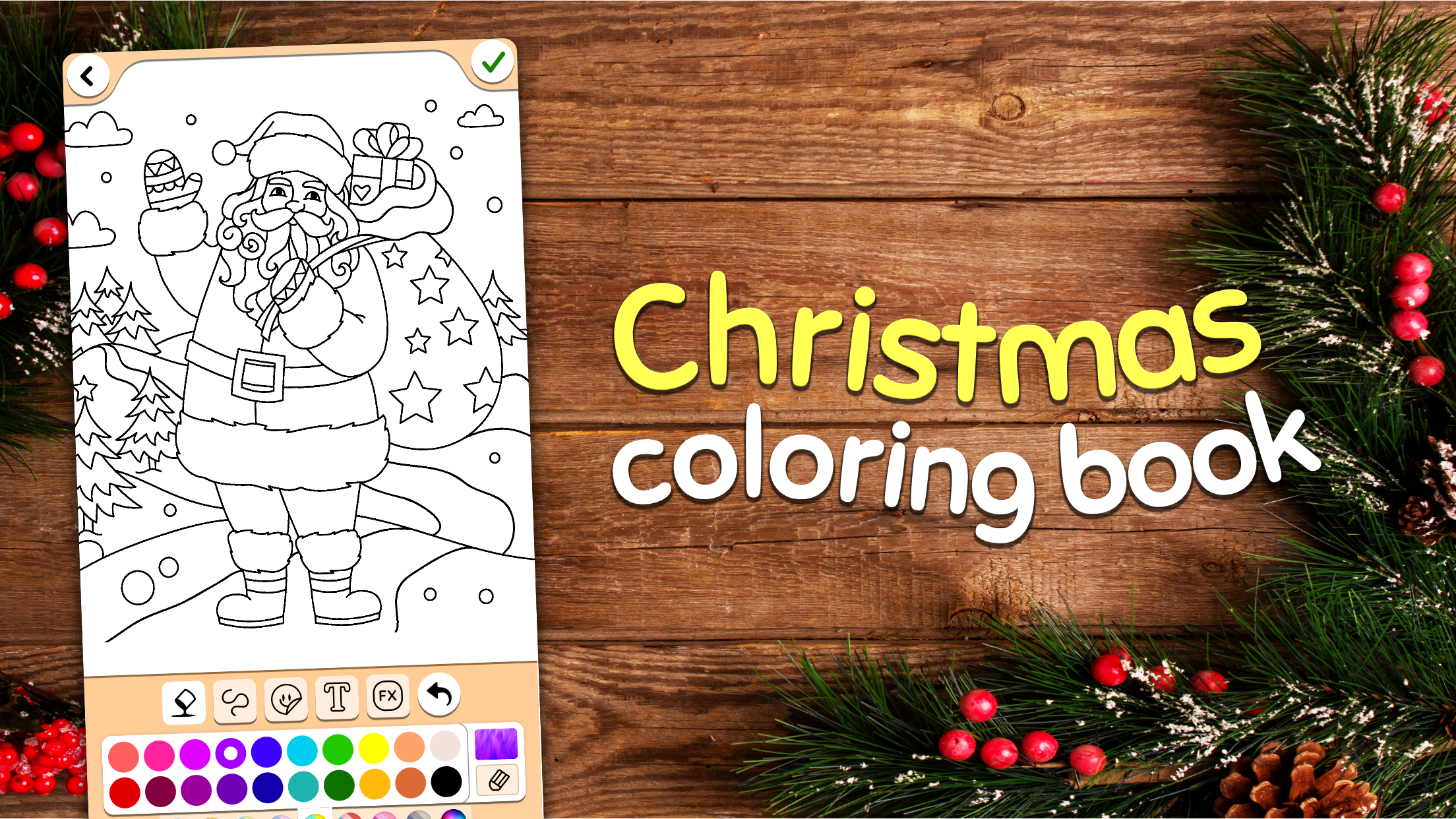 اسکرین شات 5 بازی Christmas Coloring