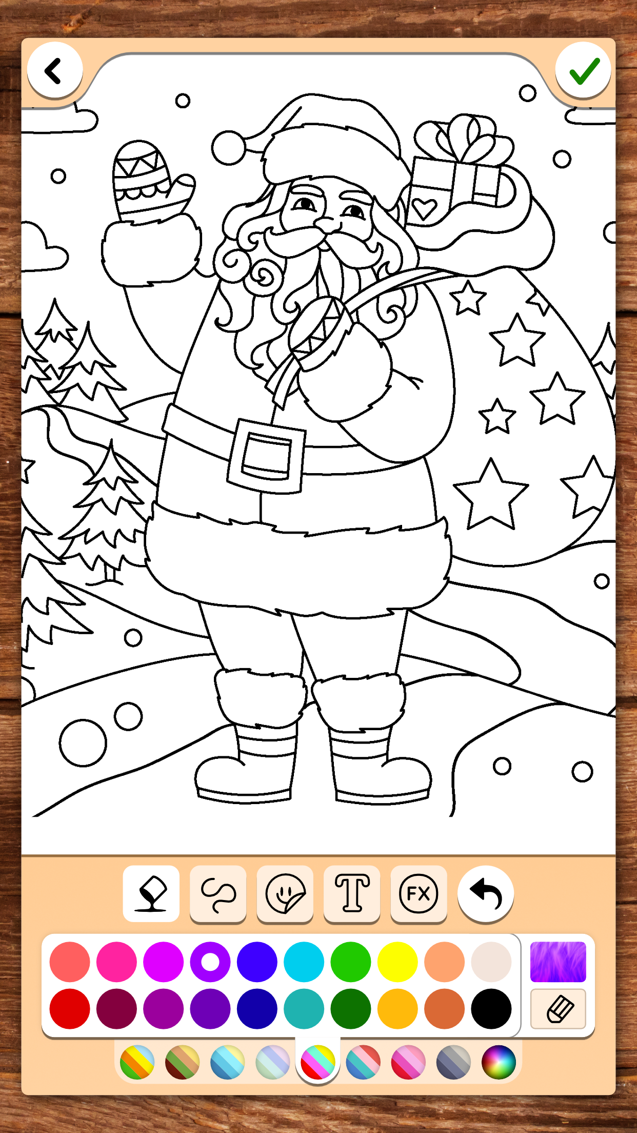 اسکرین شات 1 بازی Christmas Coloring