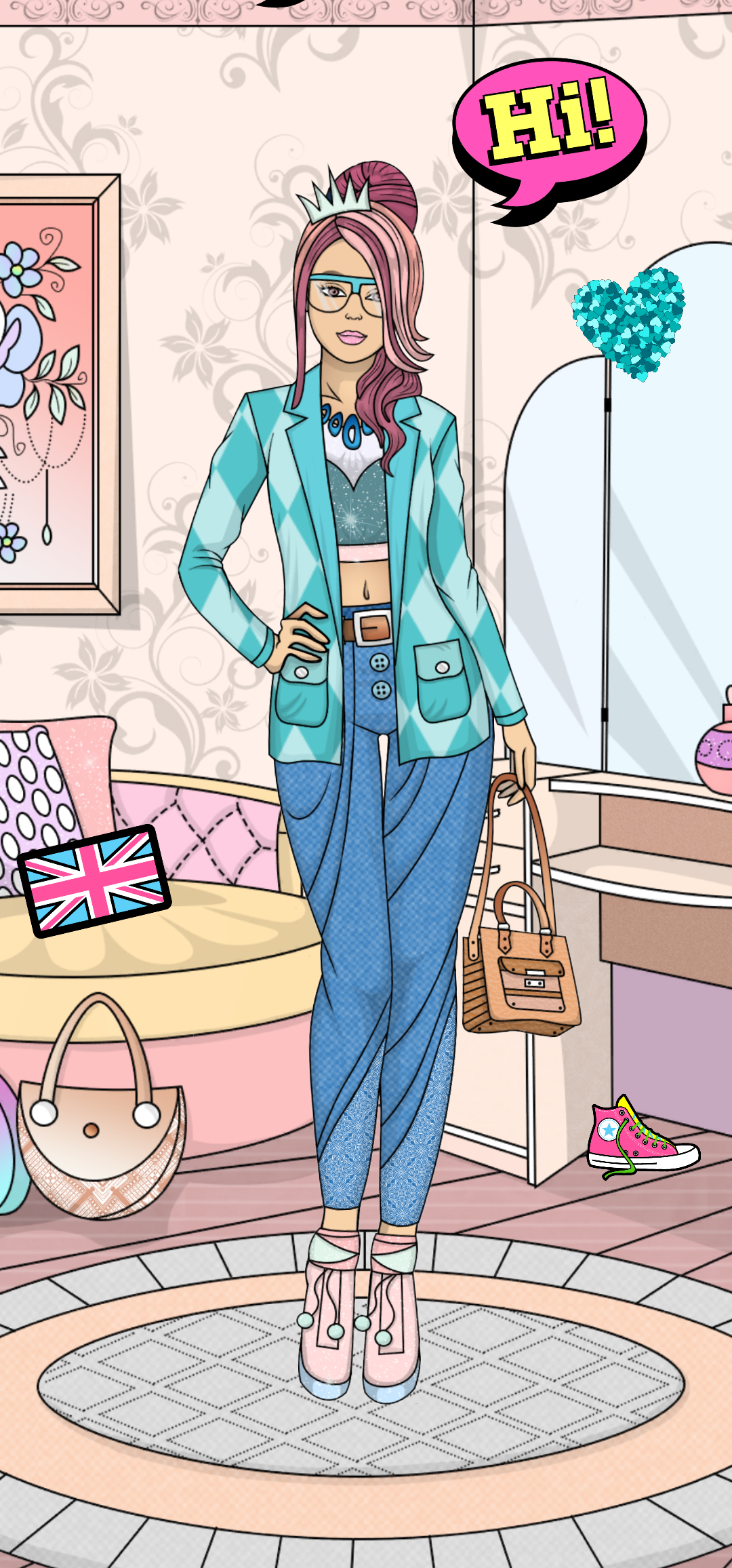 اسکرین شات 4 بازی Dress Up Games & Coloring Book