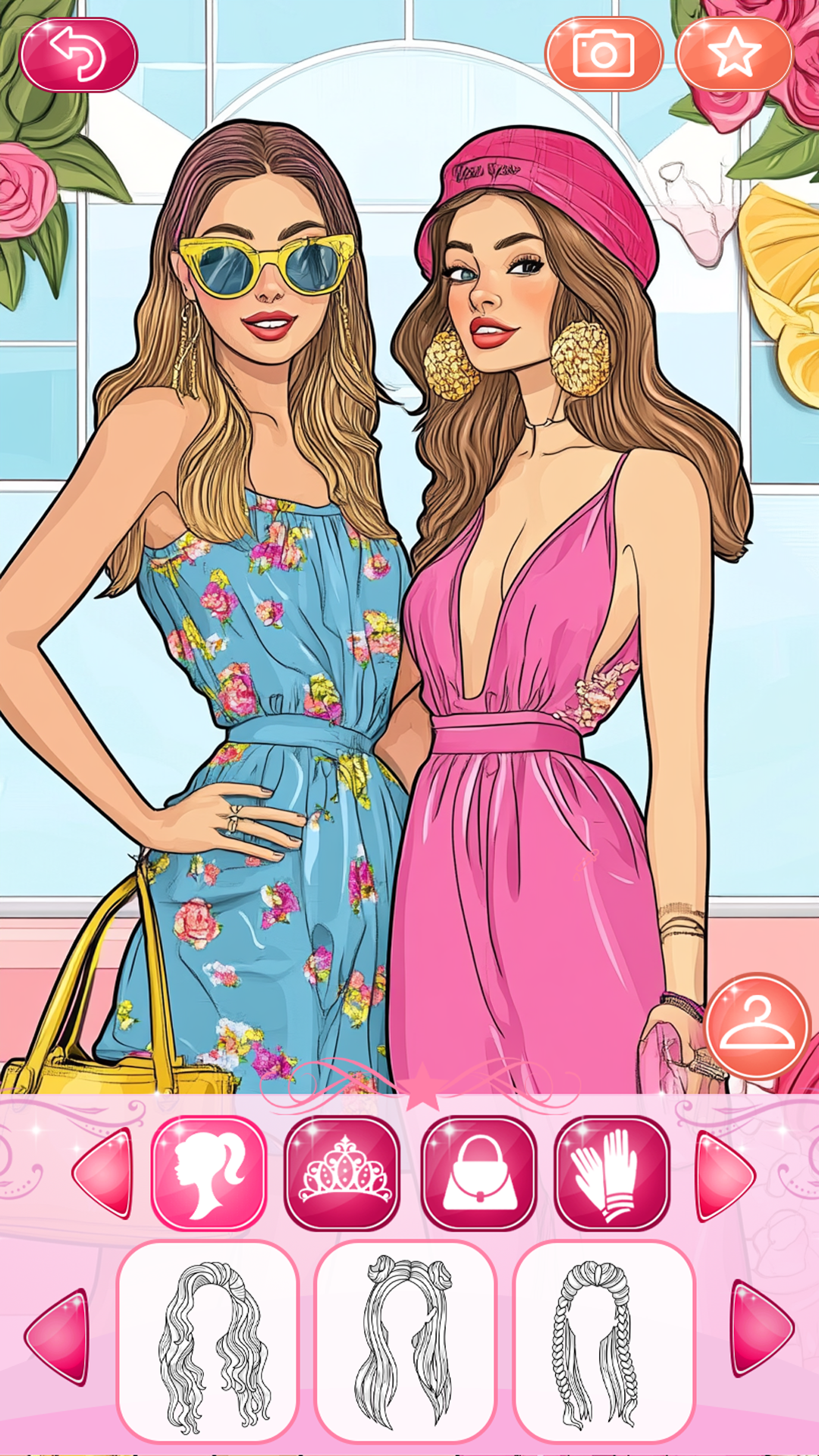 اسکرین شات 2 بازی Dress Up Games & Coloring Book
