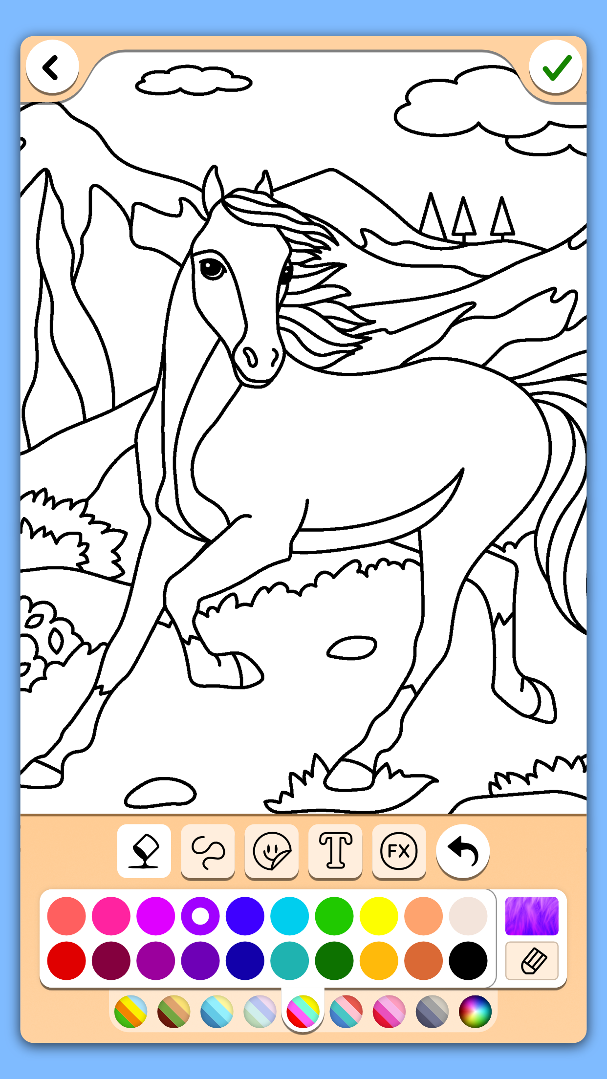 اسکرین شات 2 بازی Coloring for girls and women