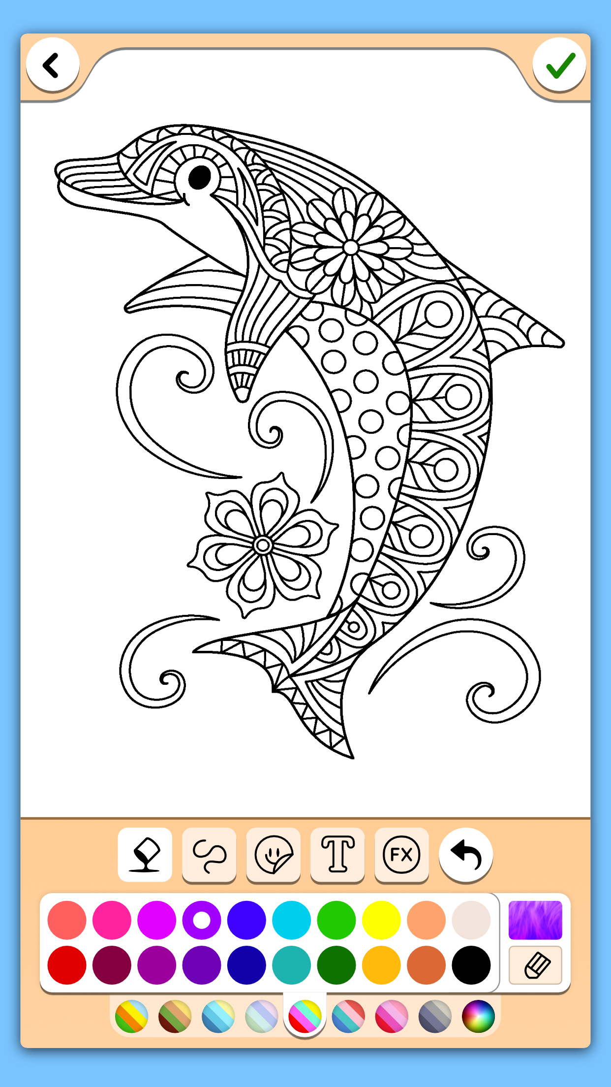 اسکرین شات 4 برنامه Painting and drawing for Girls