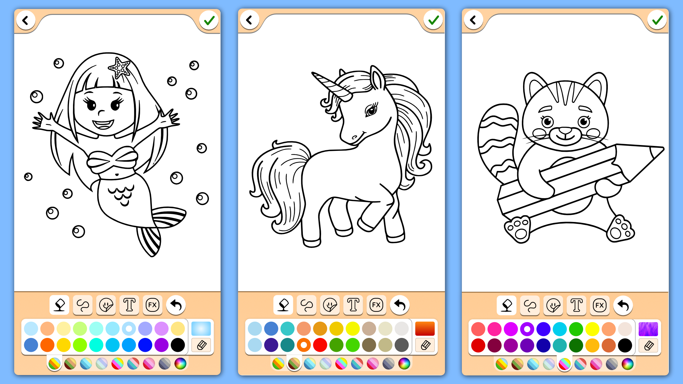 اسکرین شات 7 برنامه Coloring book