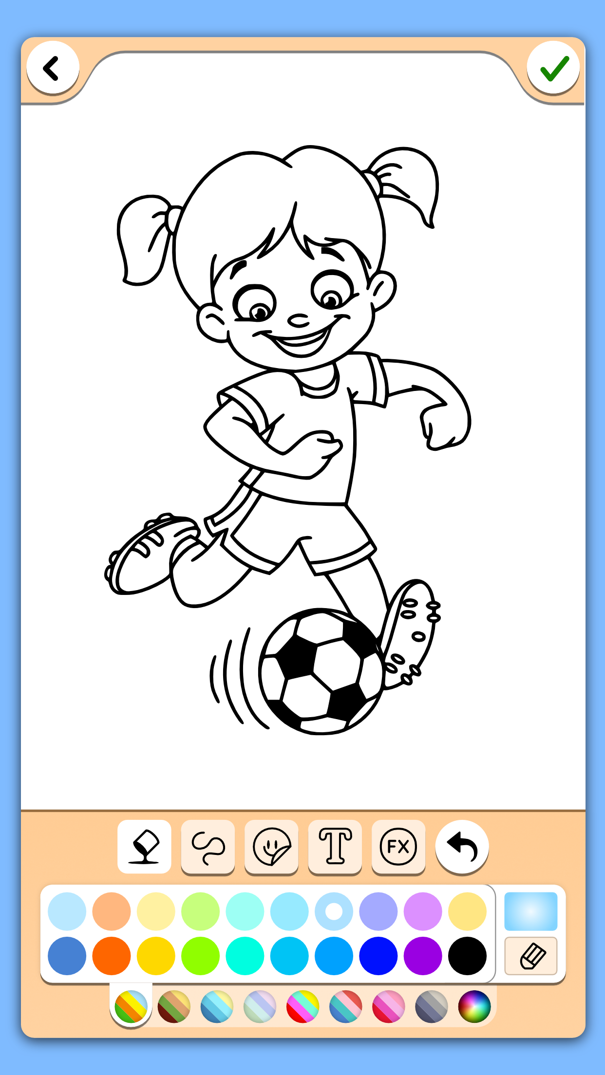 اسکرین شات 3 برنامه Coloring book