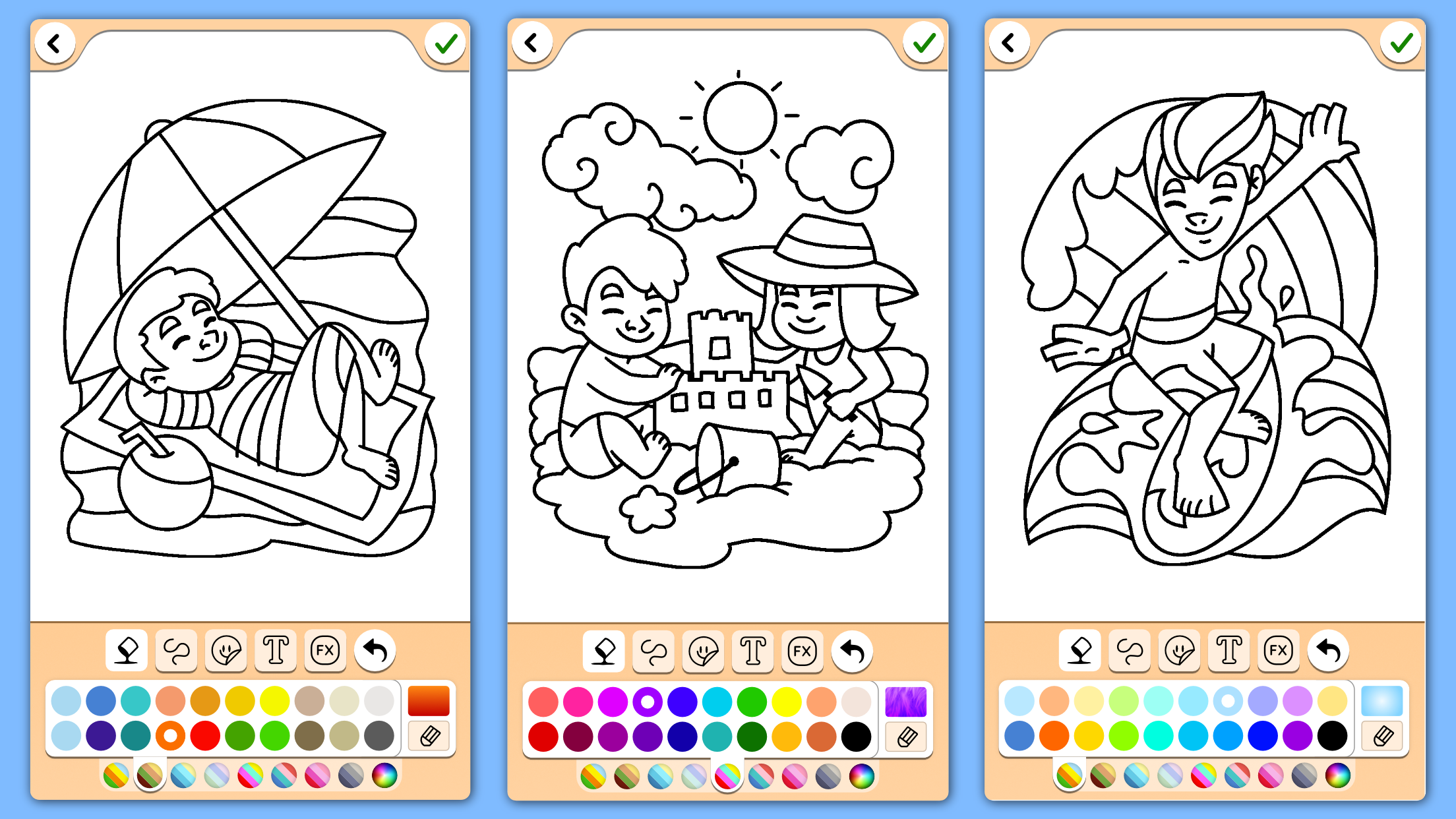 اسکرین شات 6 برنامه Coloring book