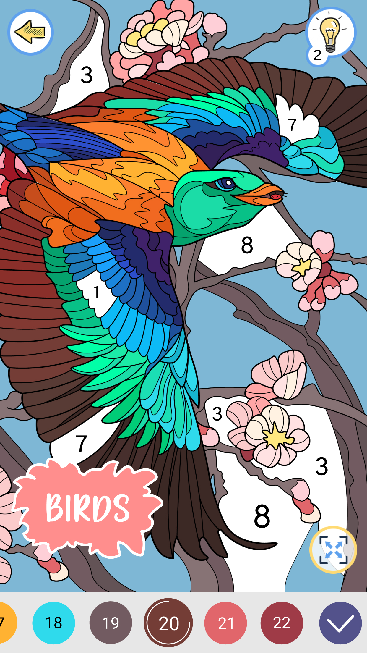 اسکرین شات 4 بازی Color by Number: Coloring Book