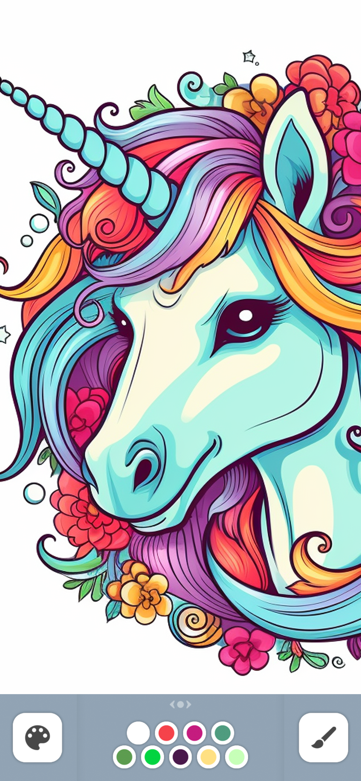 اسکرین شات 5 بازی AI Coloring Pages - Art Game