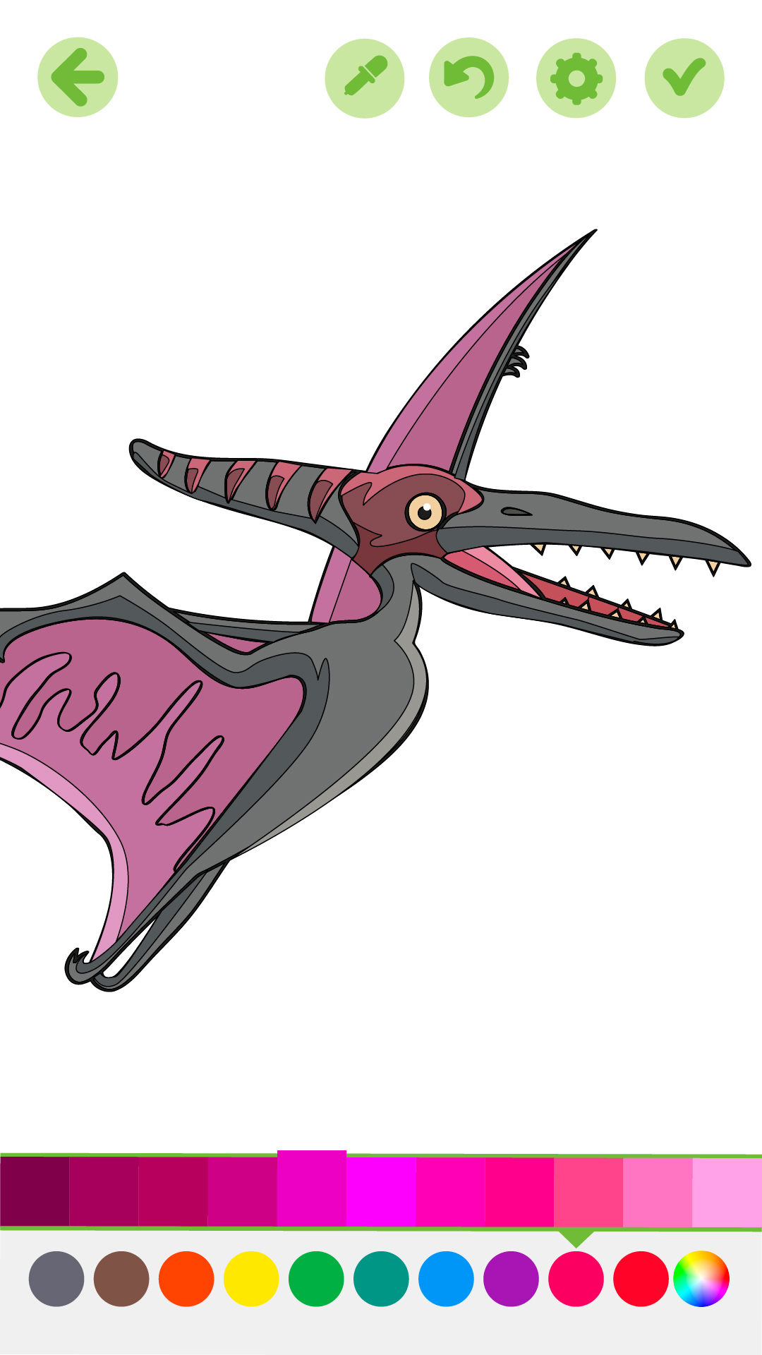 اسکرین شات 5 بازی Dino Coloring
