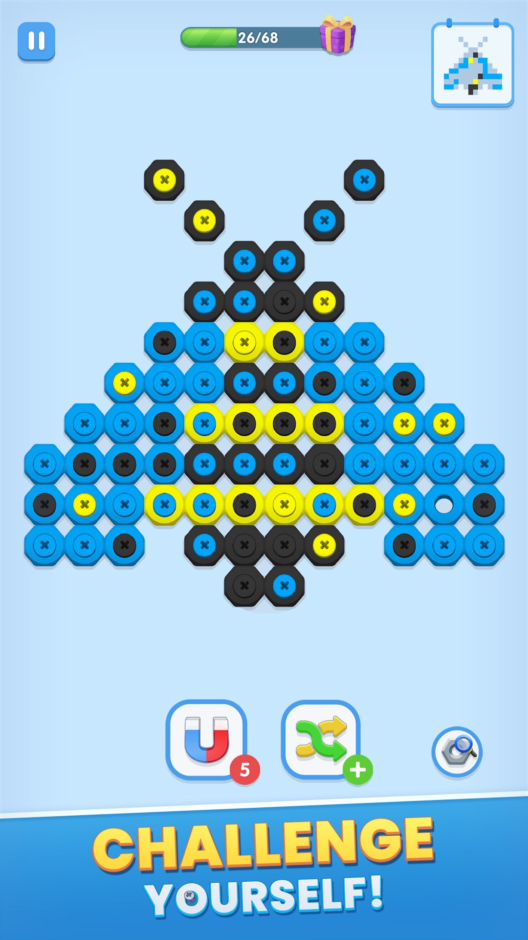 اسکرین شات 5 بازی Screw Art: Pixel Art Games