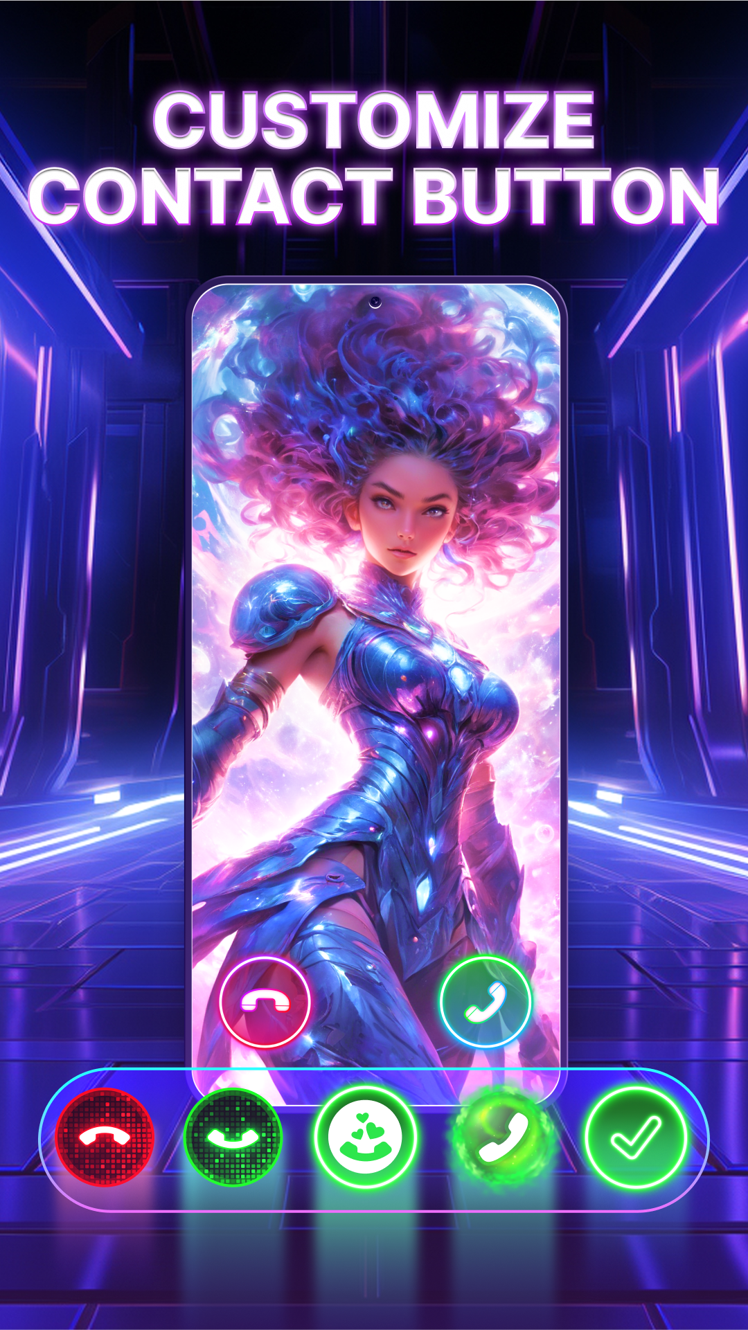 اسکرین شات 2 برنامه Call Theme & Ringtone App