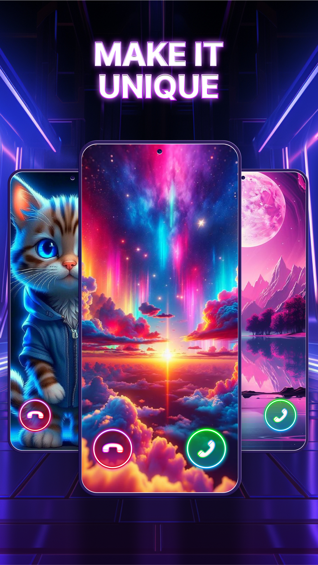 اسکرین شات 5 برنامه Call Theme & Ringtone App