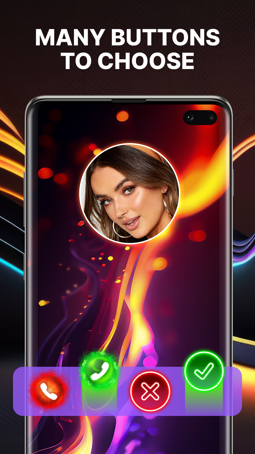 اسکرین شات 3 برنامه Call Theme & Ringtone App