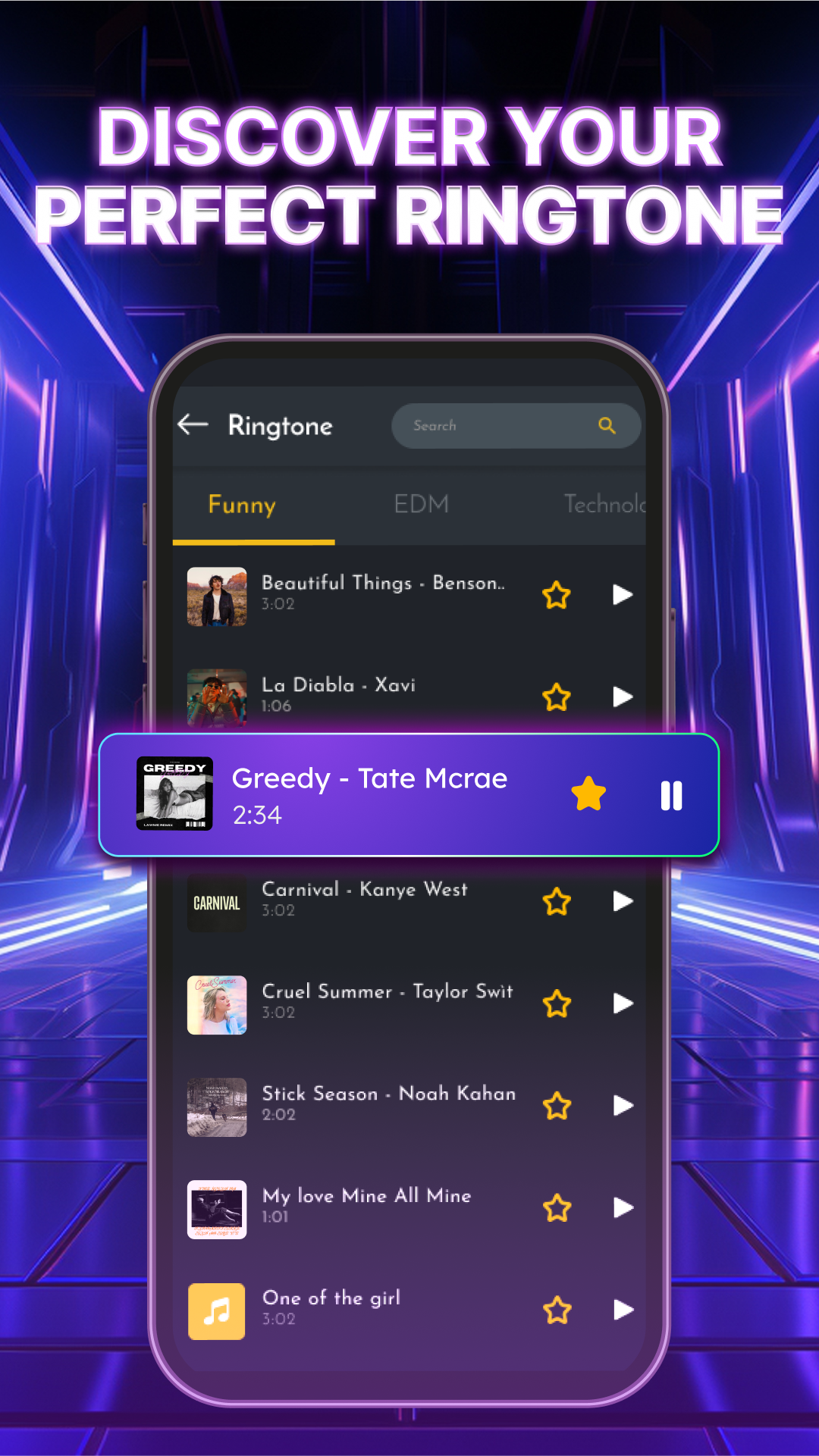 اسکرین شات 4 برنامه Call Theme & Ringtone App