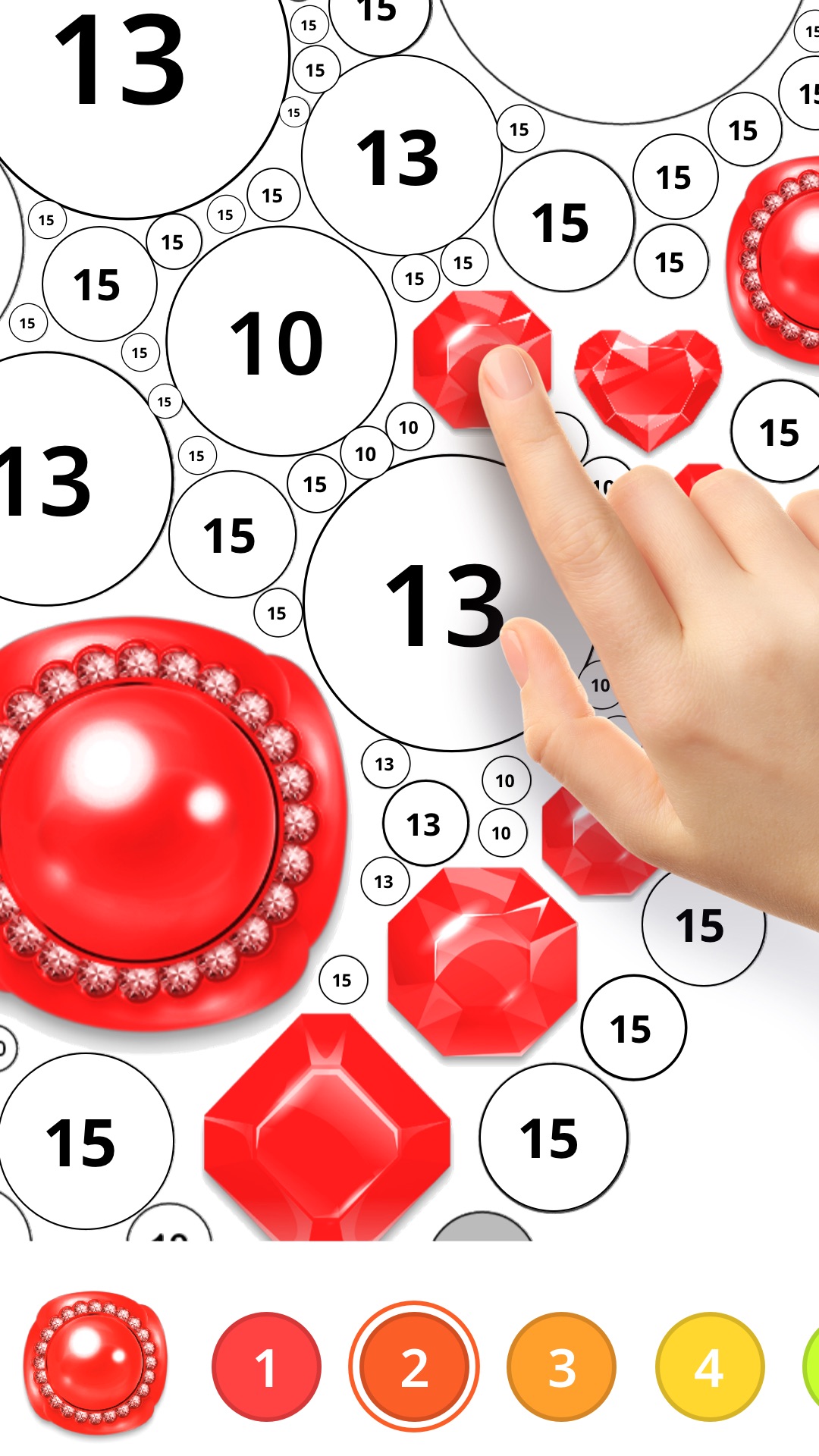 اسکرین شات 7 برنامه No.Diamond: Color by Number