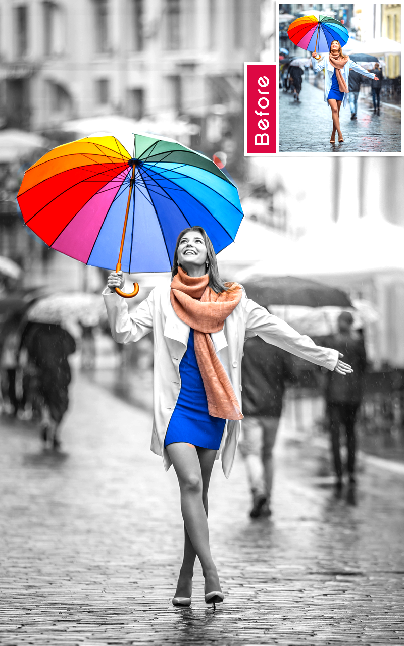 اسکرین شات 3 برنامه Color Splash Photo