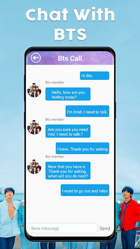 App bts fake chat Real Chat