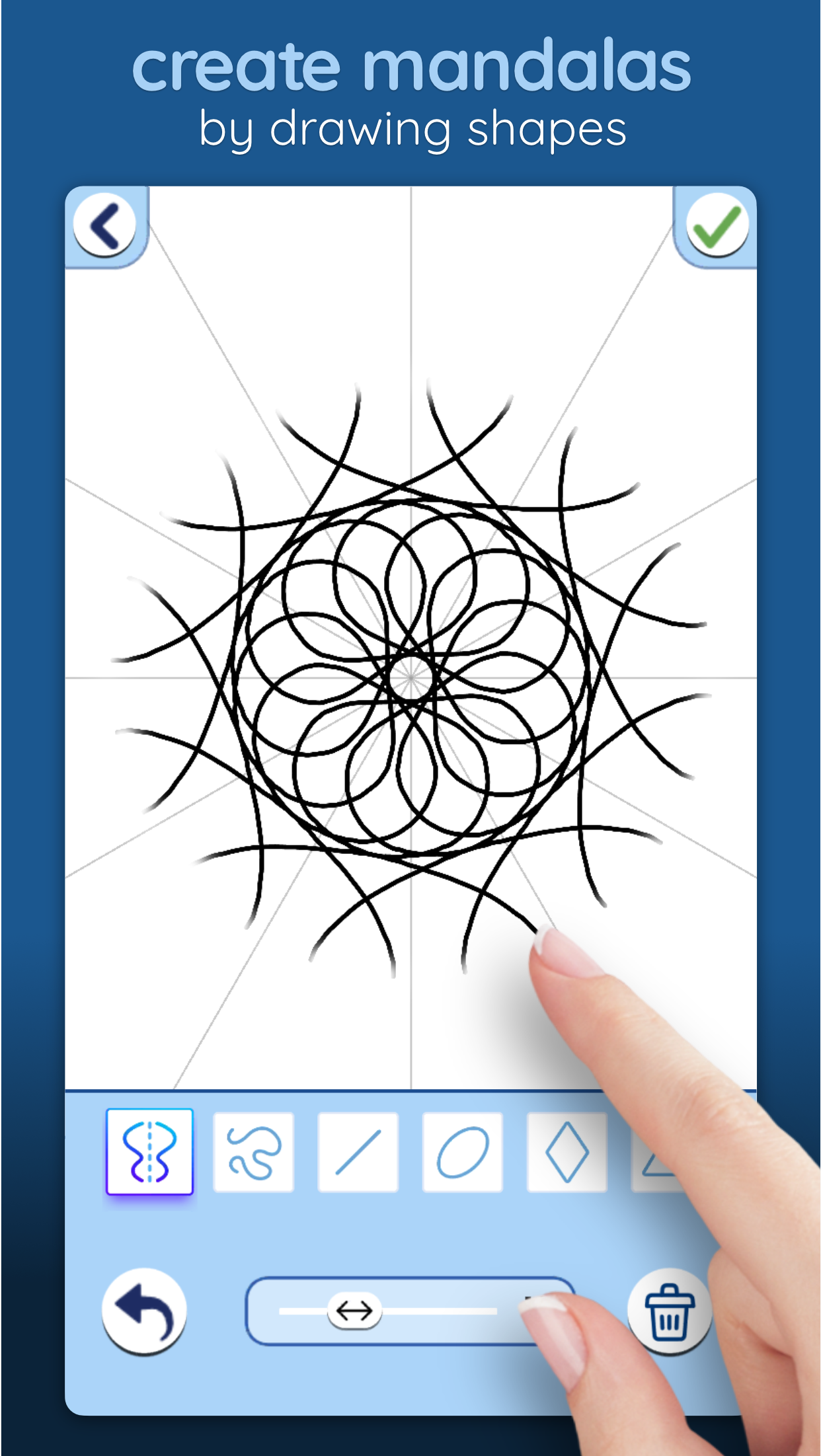 اسکرین شات 3 برنامه Coloring Book for Adults