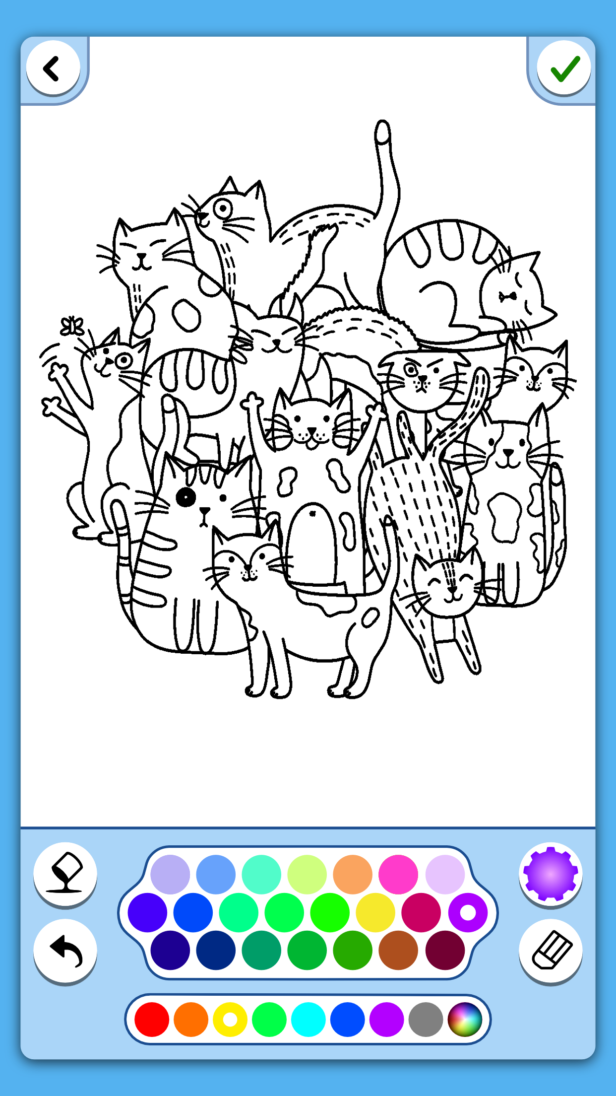 اسکرین شات 3 بازی Ultimate coloring book