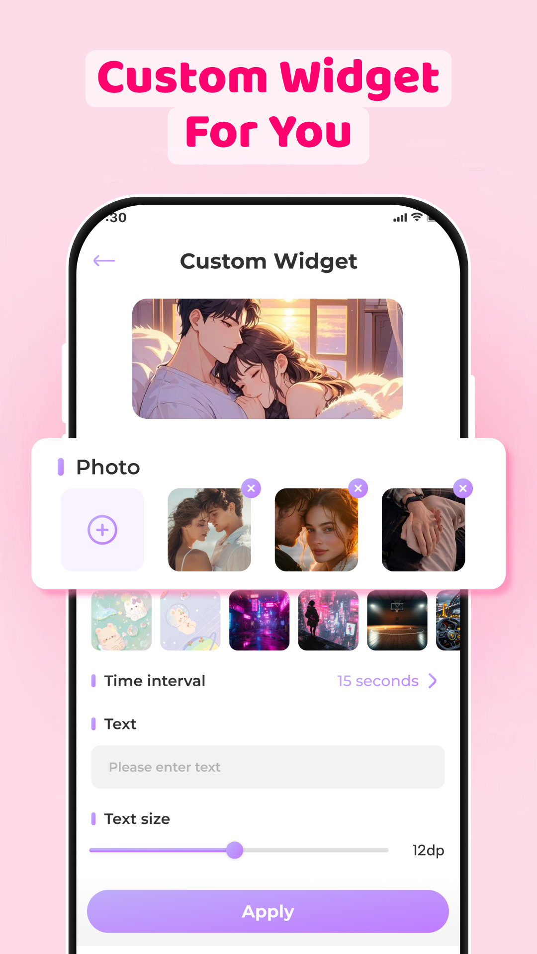 اسکرین شات 4 برنامه Color Widget - Theme Pack