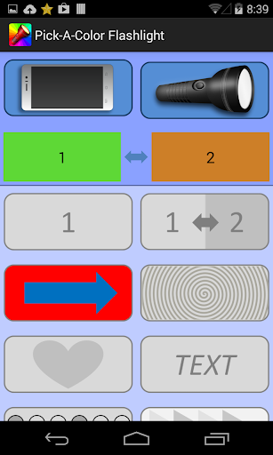اسکرین شات 5 برنامه Color Flashlight