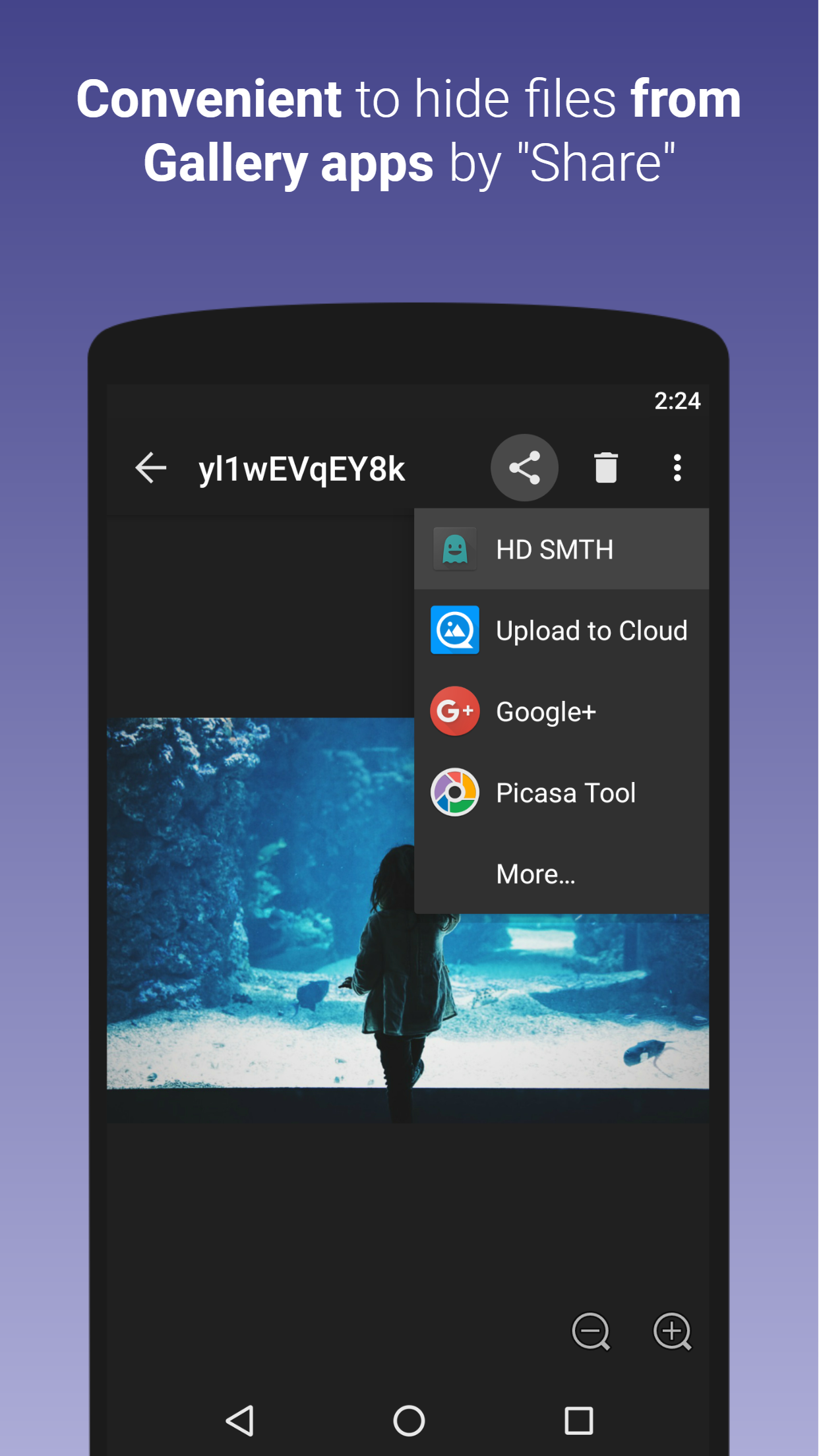 اسکرین شات 4 برنامه Hide Something: photos, videos