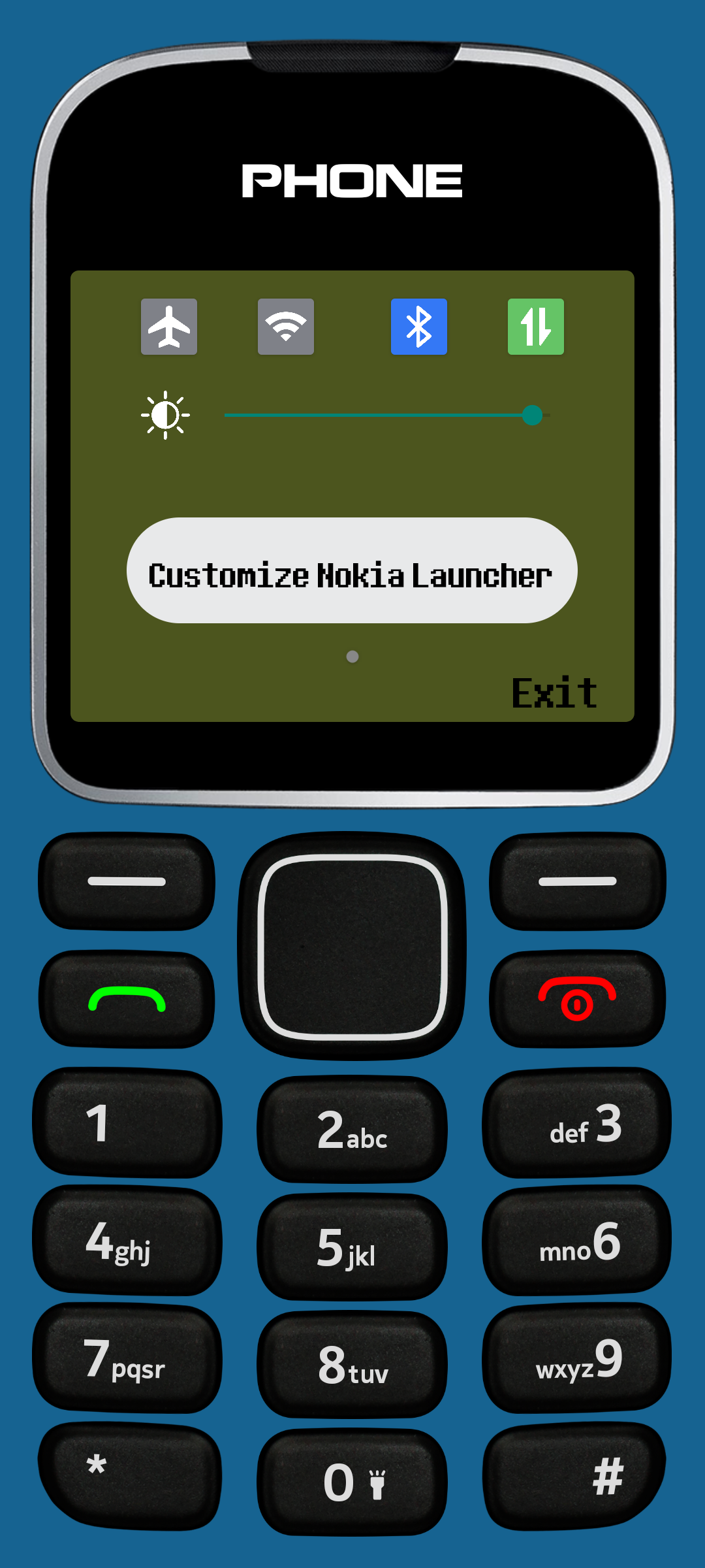 اسکرین شات 5 برنامه Nokia 1280 Launcher