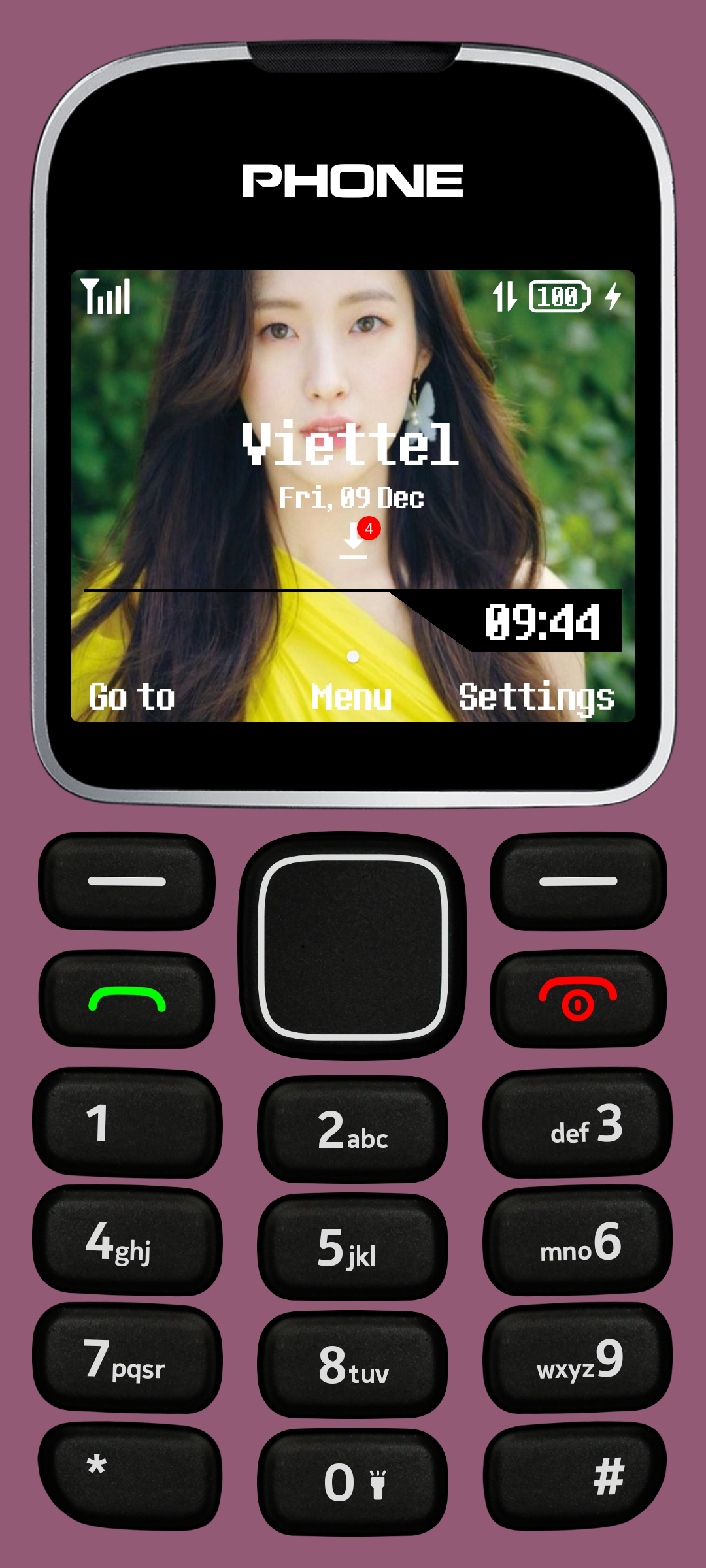 اسکرین شات 2 برنامه Nokia 1280 Launcher