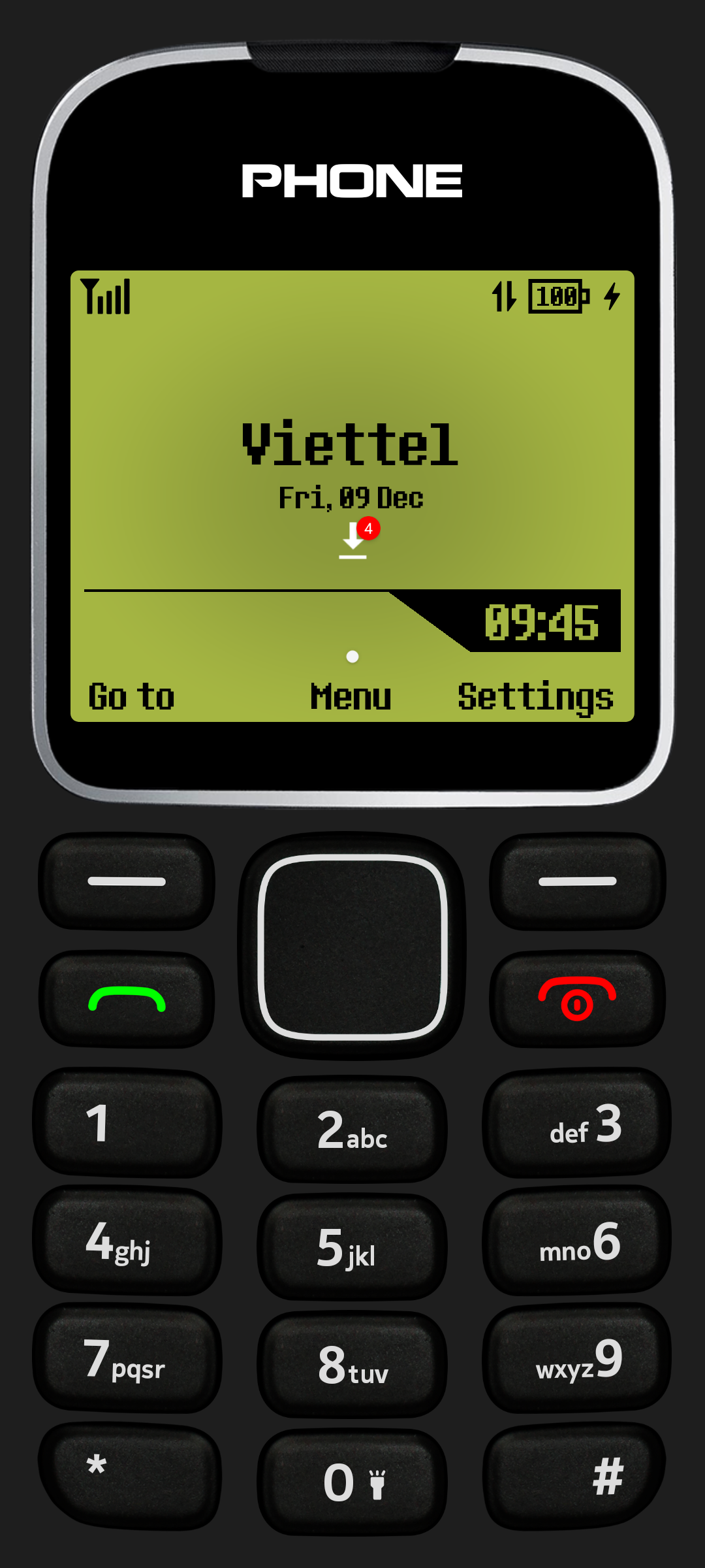 اسکرین شات 1 برنامه Nokia 1280 Launcher