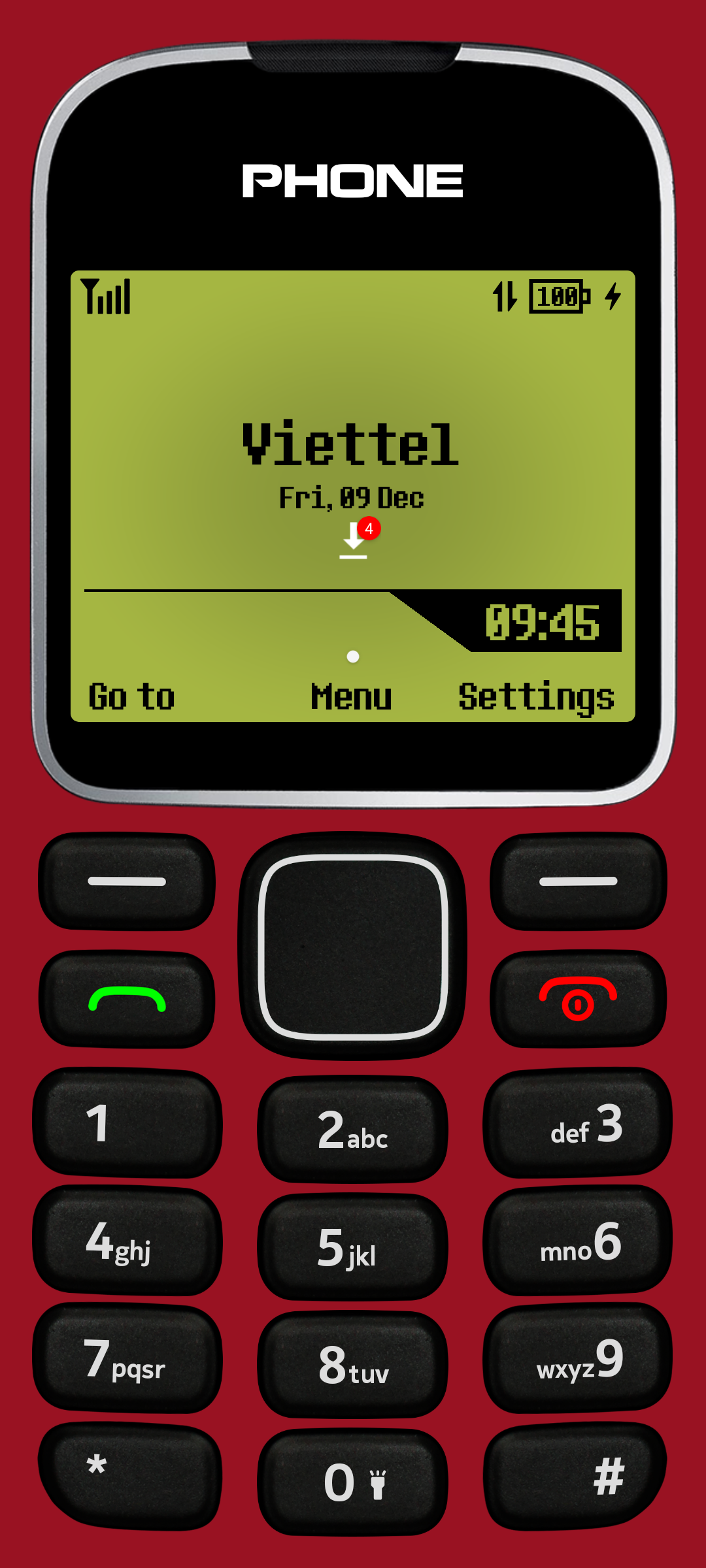 اسکرین شات 4 برنامه Nokia 1280 Launcher