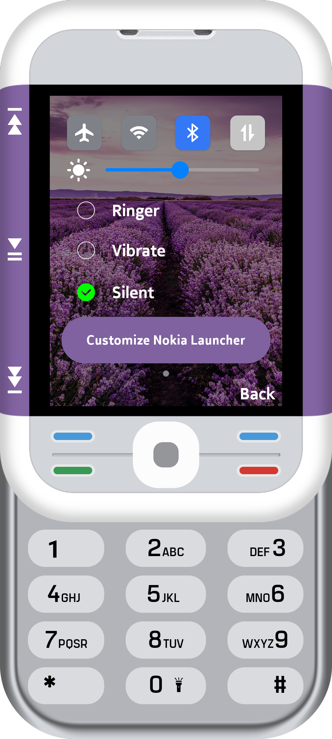 اسکرین شات 6 برنامه Launcher for Nokia 5300
