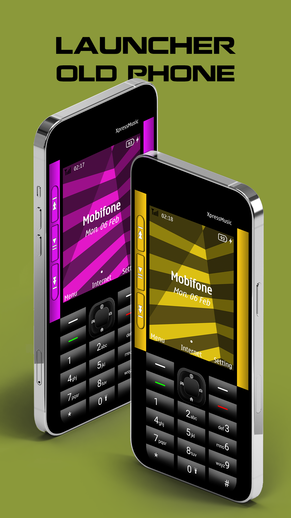 اسکرین شات 3 برنامه Nokia Old Phone Launcher