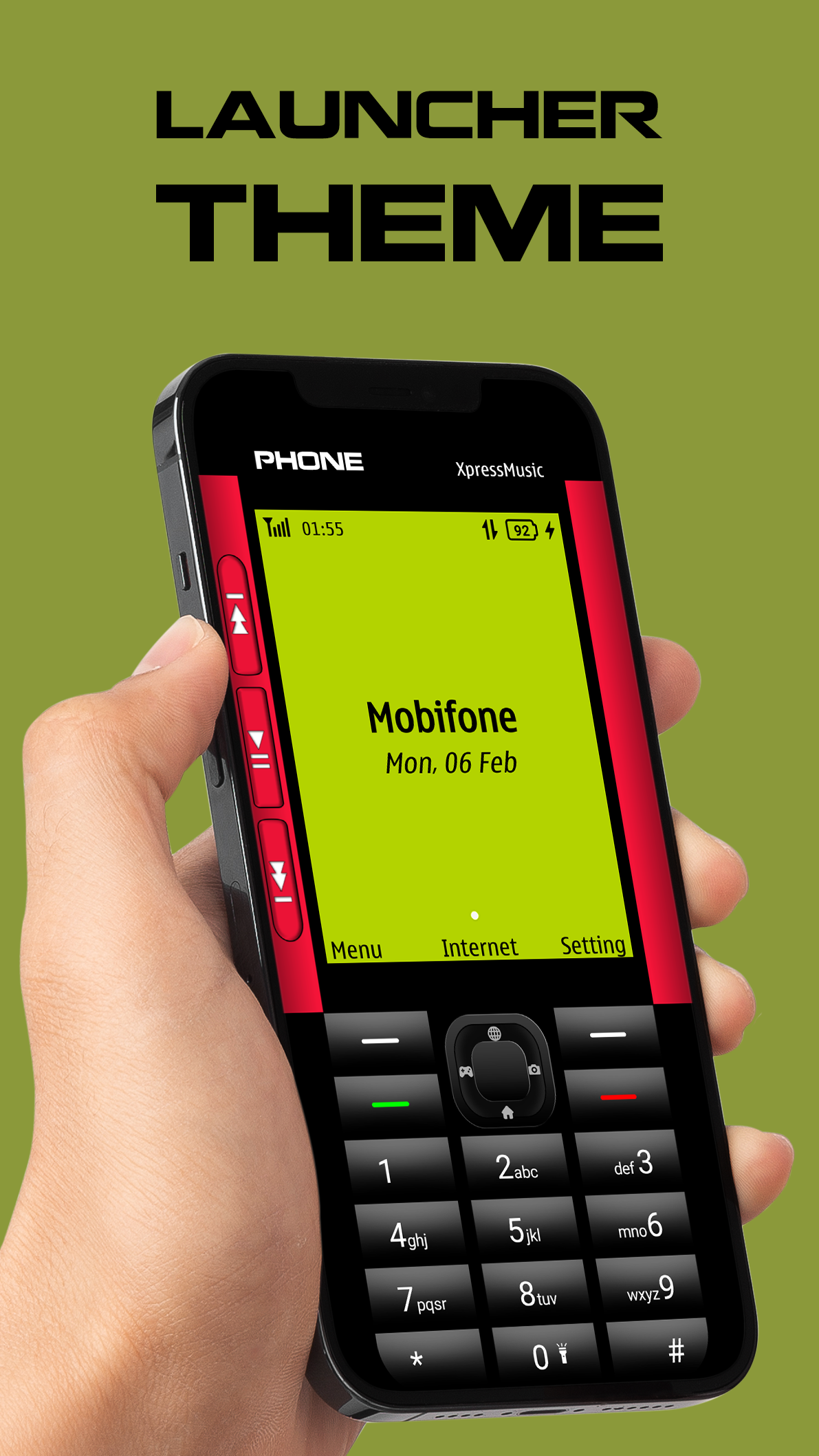 اسکرین شات 2 برنامه Nokia Old Phone Launcher