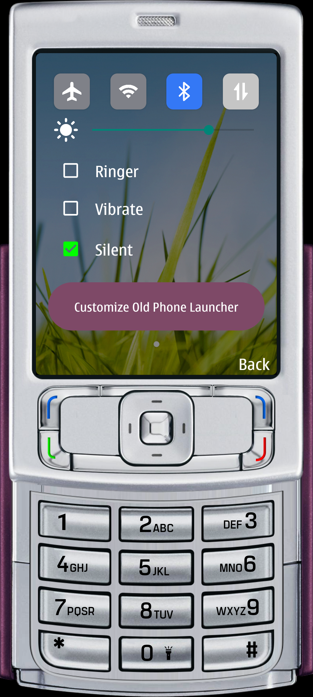 اسکرین شات 8 برنامه Nokia N95 Style Launcher