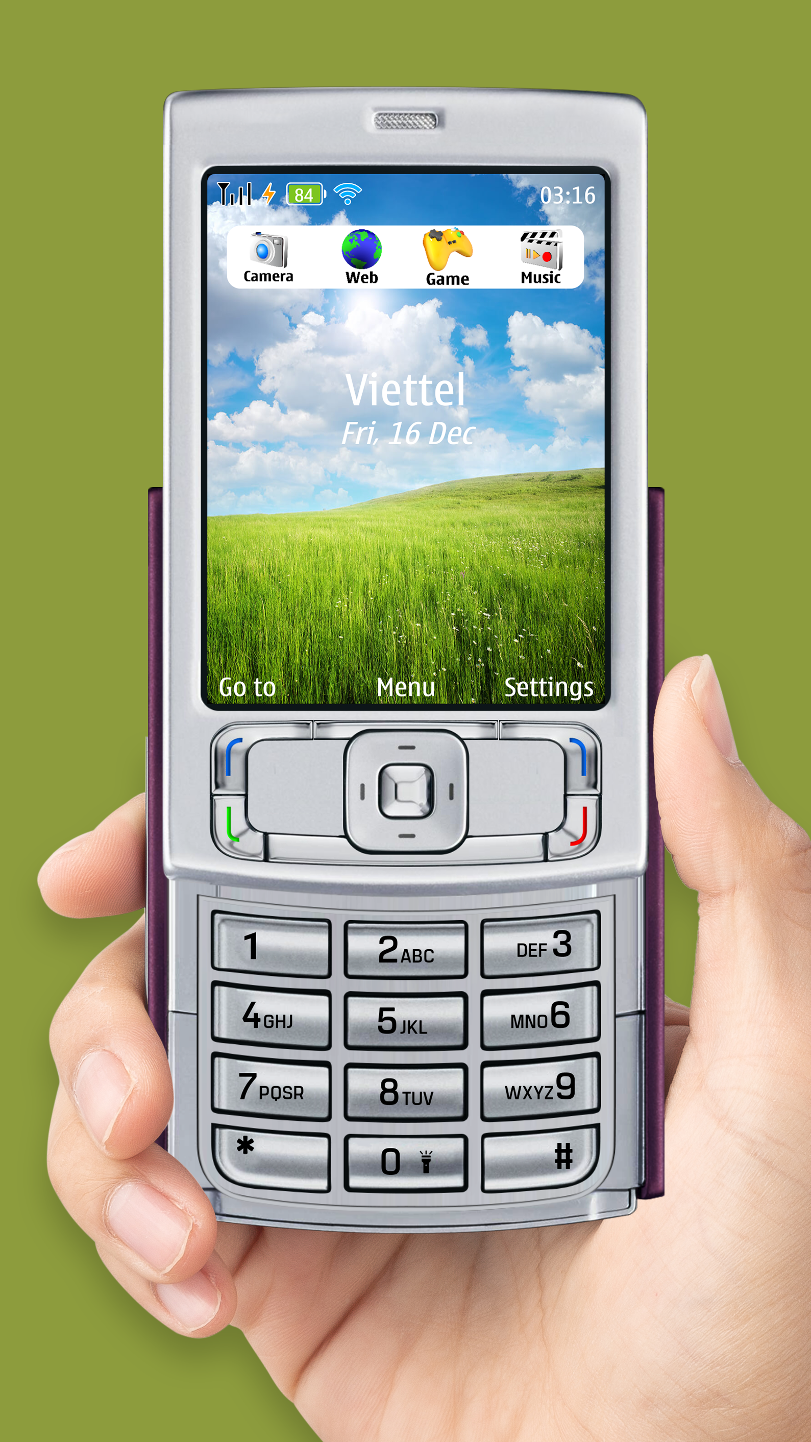 اسکرین شات 2 برنامه Nokia N95 Style Launcher