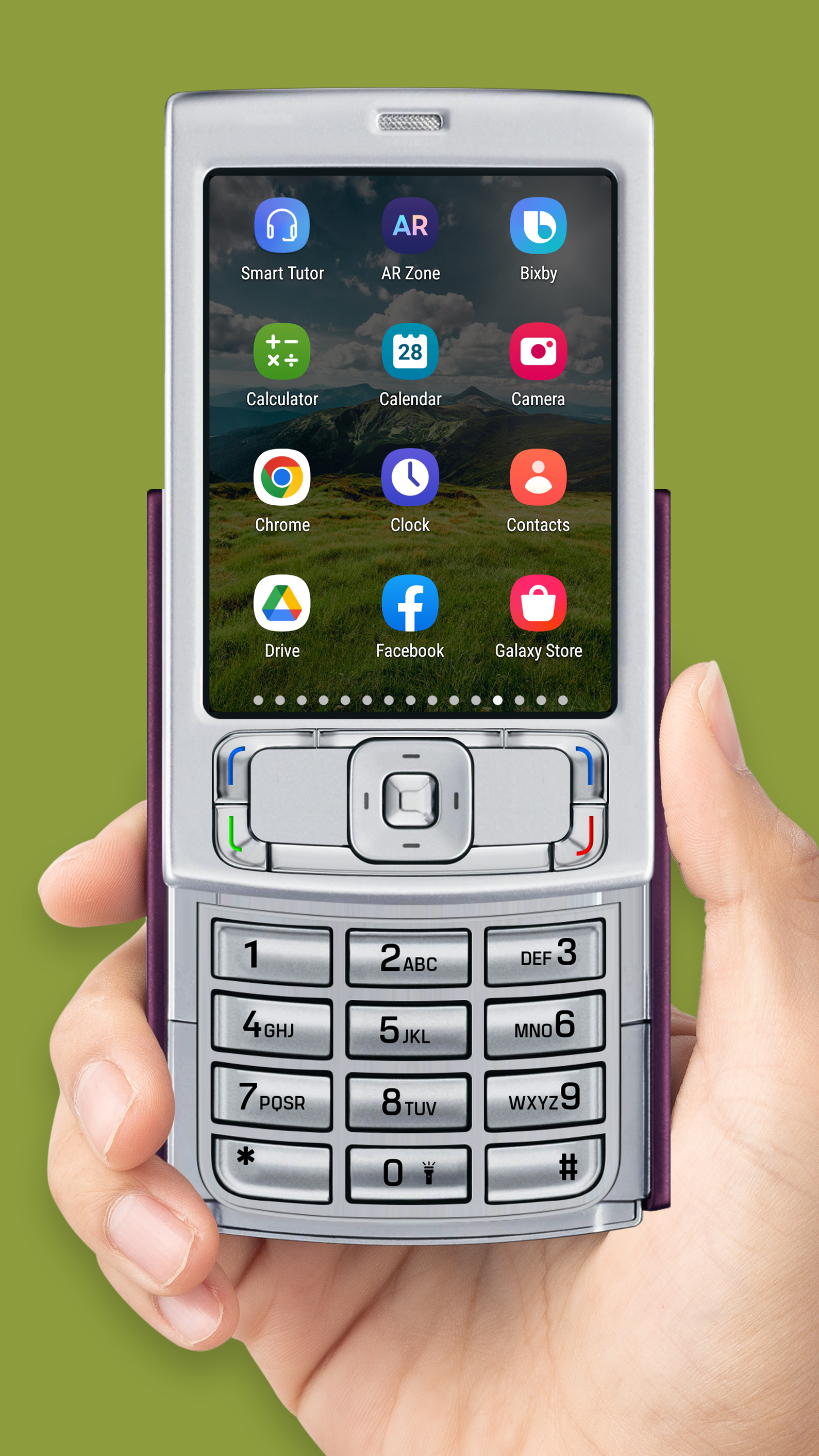 اسکرین شات 3 برنامه Nokia N95 Style Launcher