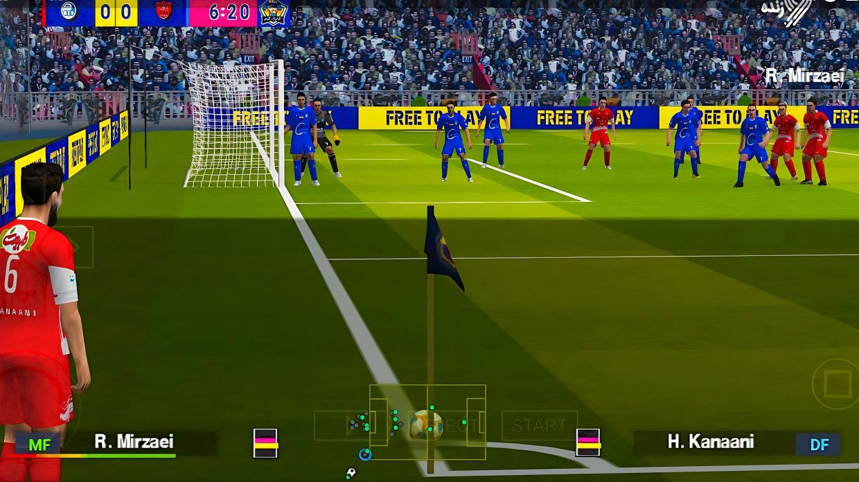 اسکرین شات 18 بازی ‏شبیه‌ساز فوتبال eFOOTBALL 25