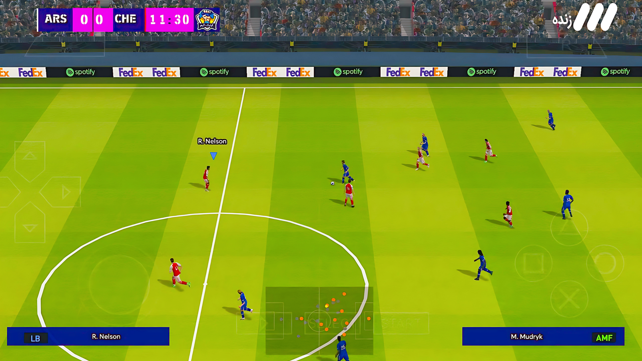اسکرین شات 29 بازی شبیهساز فوتبال eFOOTBALL 26