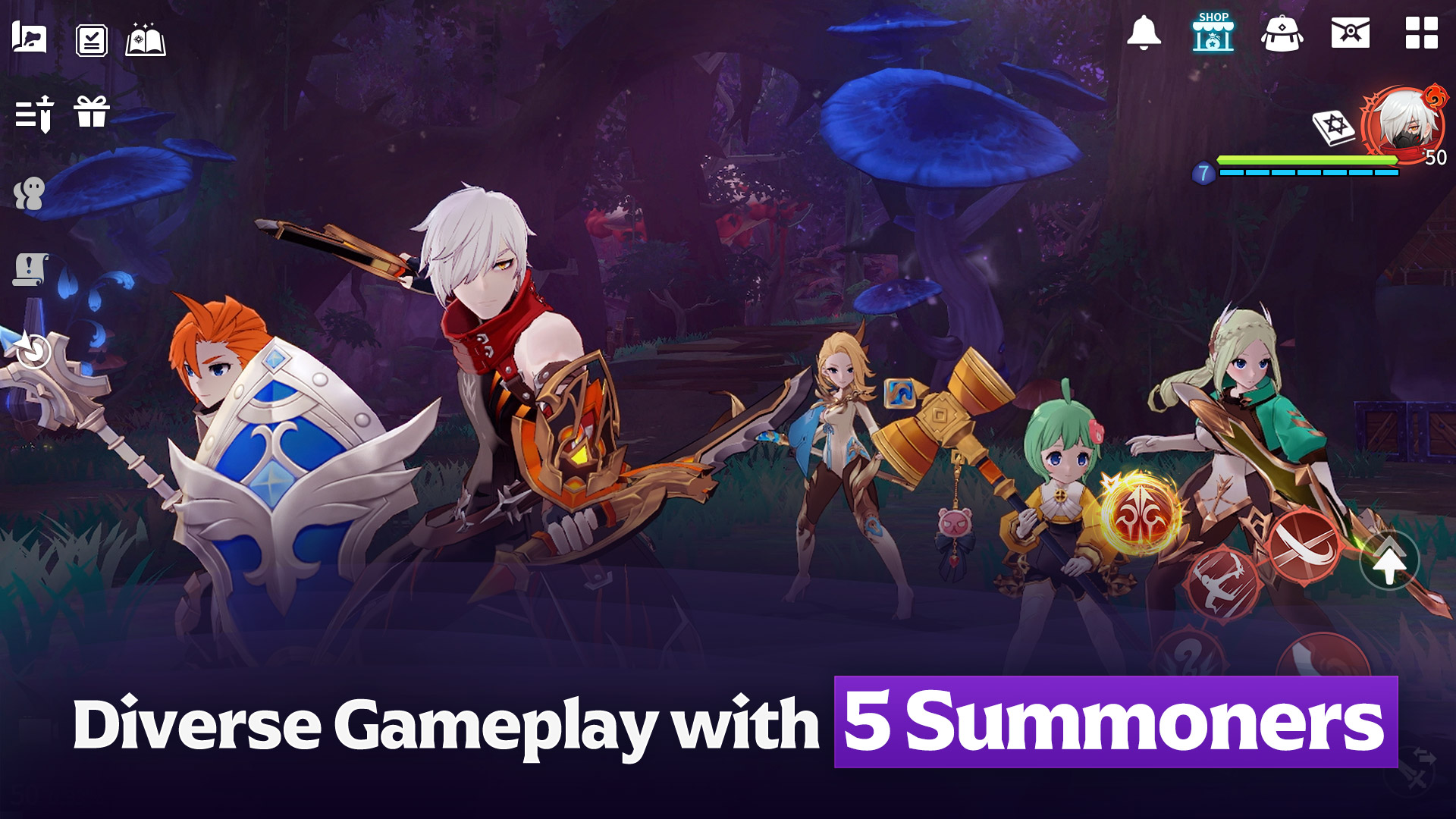 اسکرین شات 3 بازی Summoners War: Chronicles
